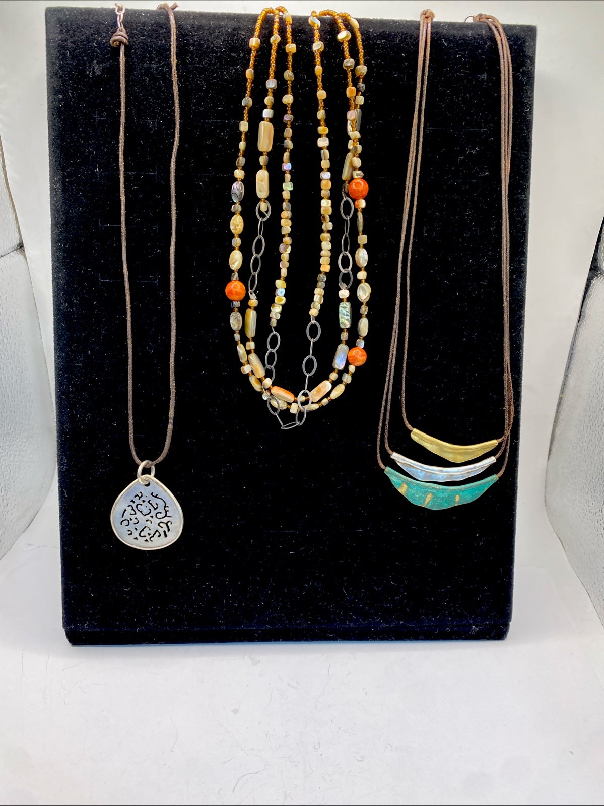 Silpada Retired Set of 3 Vintage Necklaces