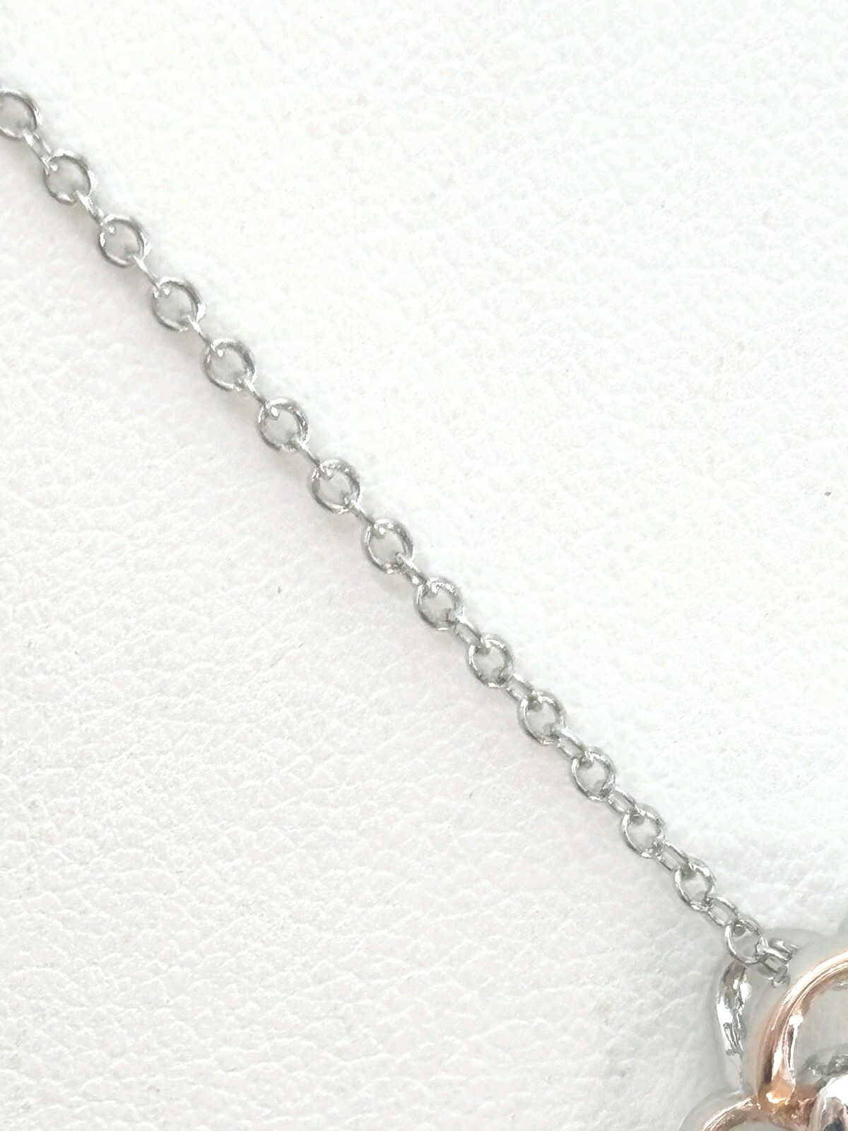 Cross Necklace/ Marked S925 On Tag_ Silver _ Gold Tone