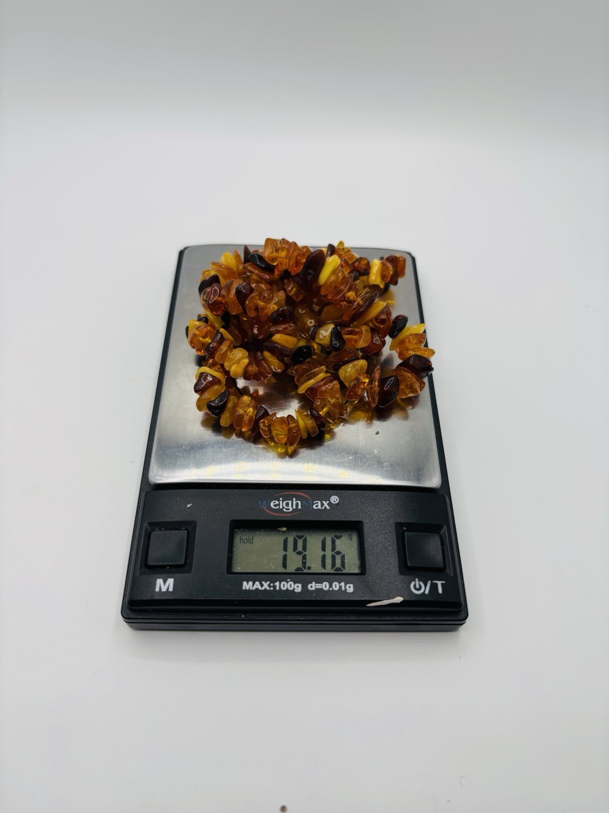 Vintage Baltic Amber Nugget Bead Necklace 22” – 19 Grams