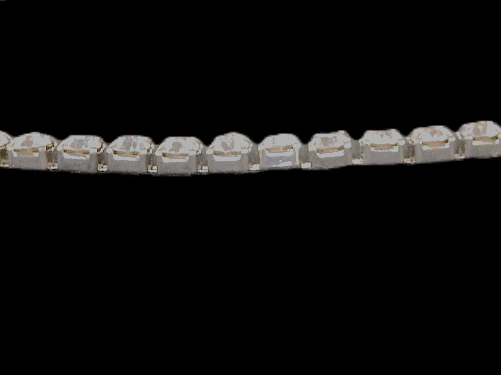 16″ Vintage Rhinestone Choker Necklace, Elegant, Delicate, Necklace, JWL-502