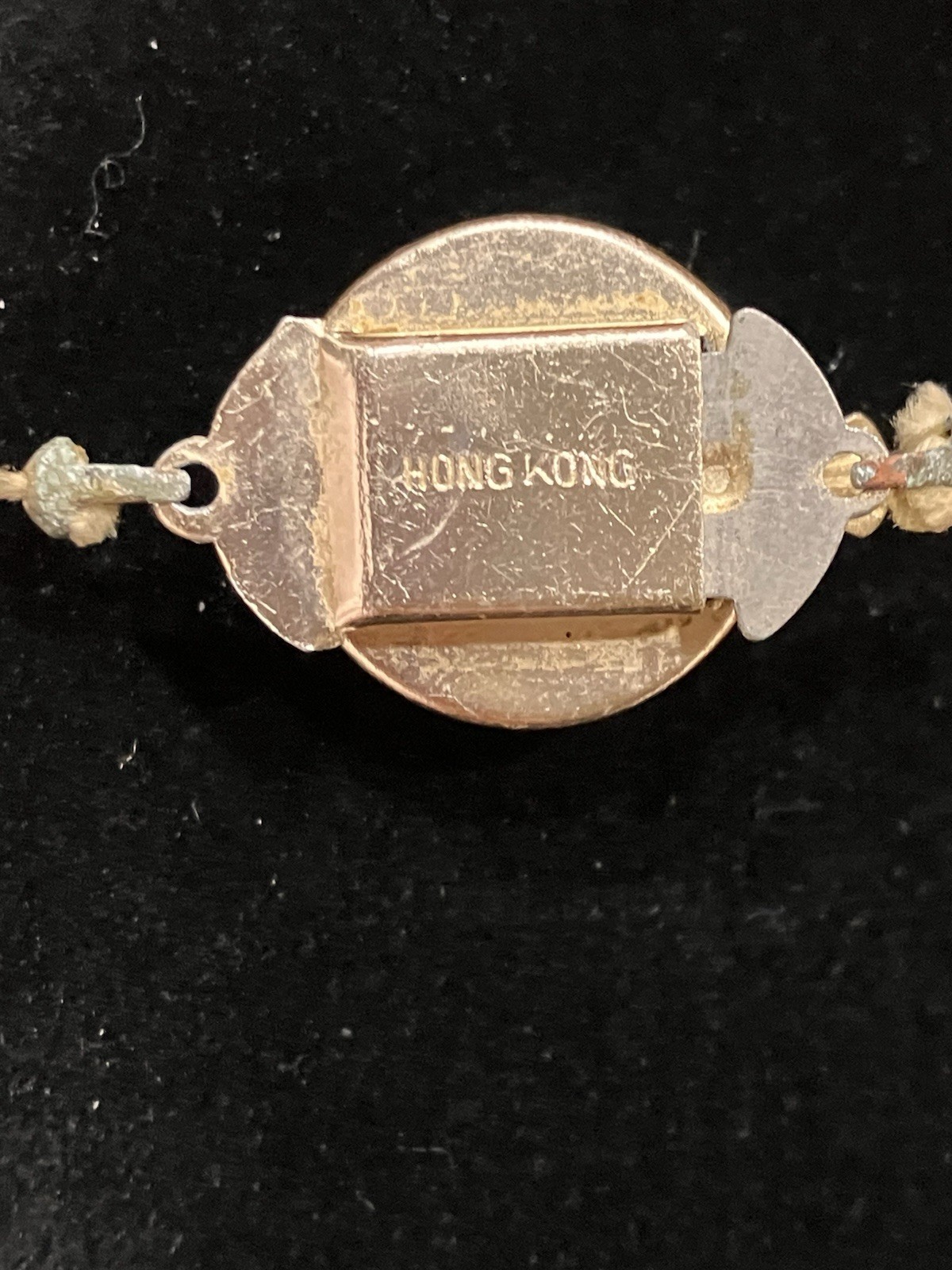 Plastic Costume Bead Necklace Made In Hong Kong 50’s