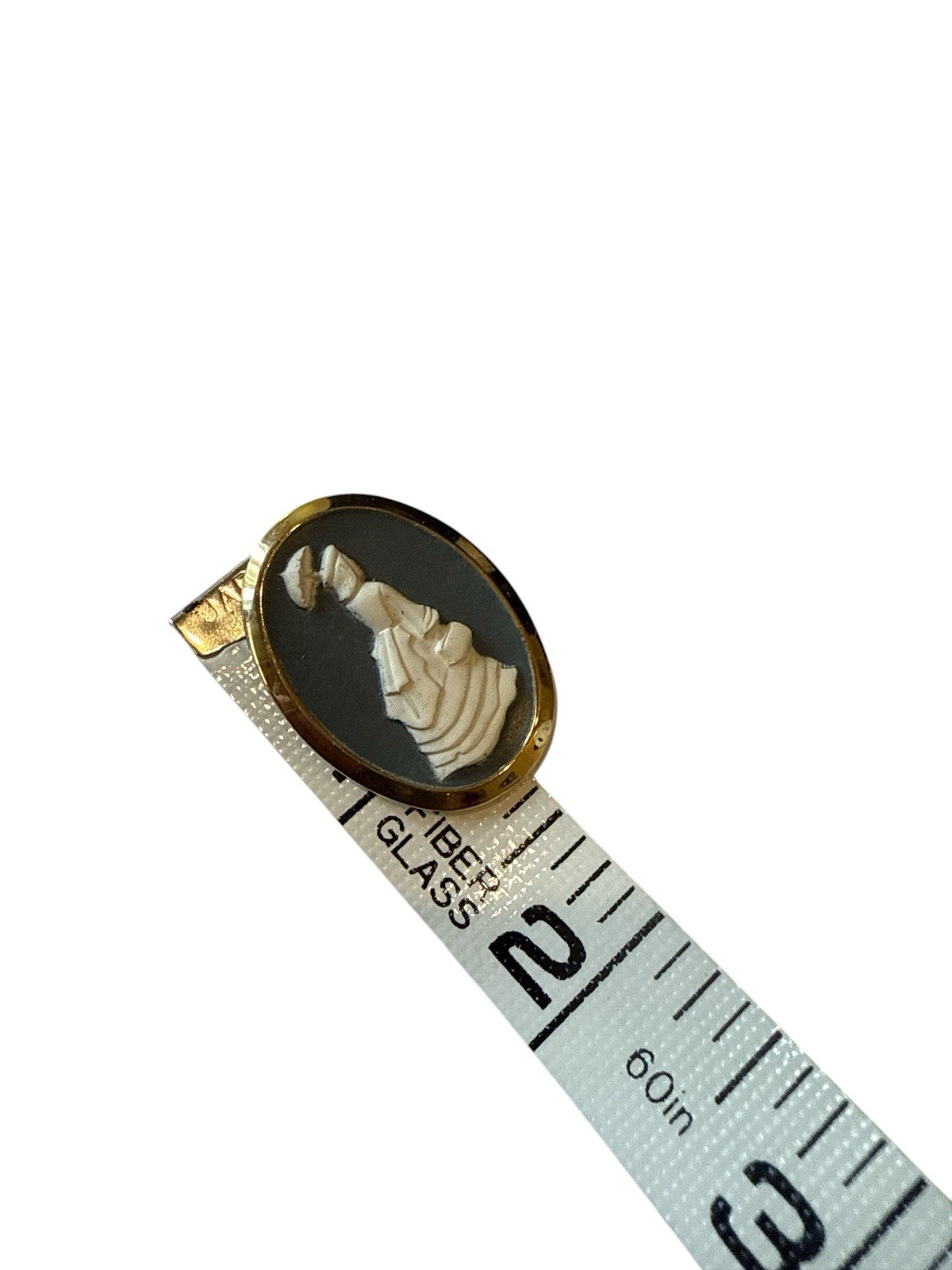 Vintage Woman Cameo Brooch Pin