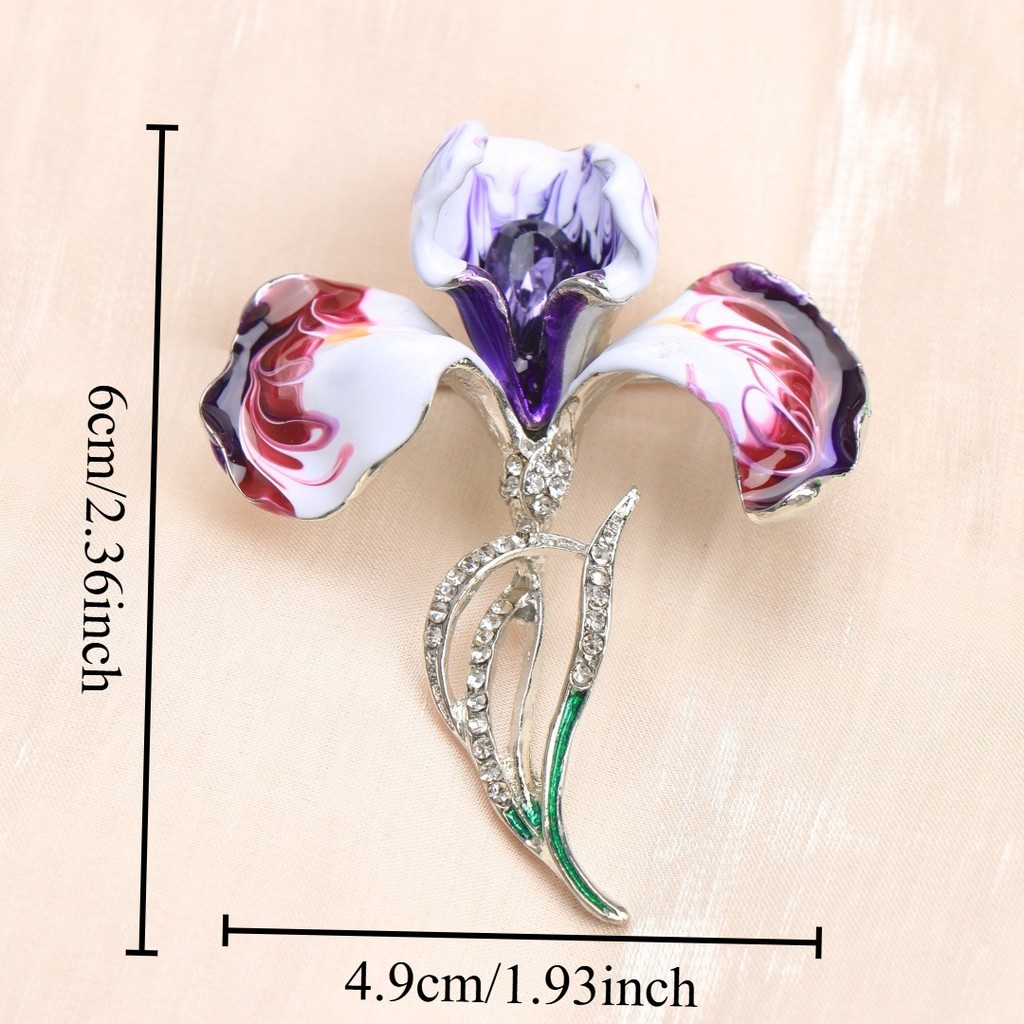 Floral Design Brooch Jewelry Accessories Holiday Party Couple Surprise Gift