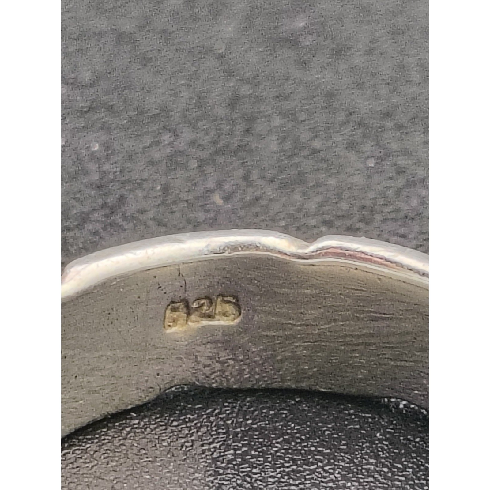 Vintage Sterling Silver Celtic Knot Statement Ring Size 6.5