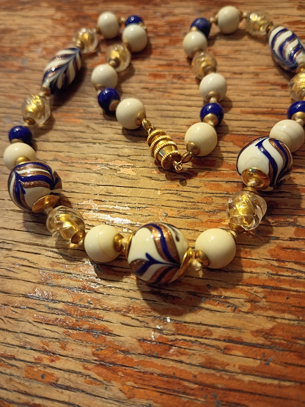Murano Art Glass Beaded Necklace