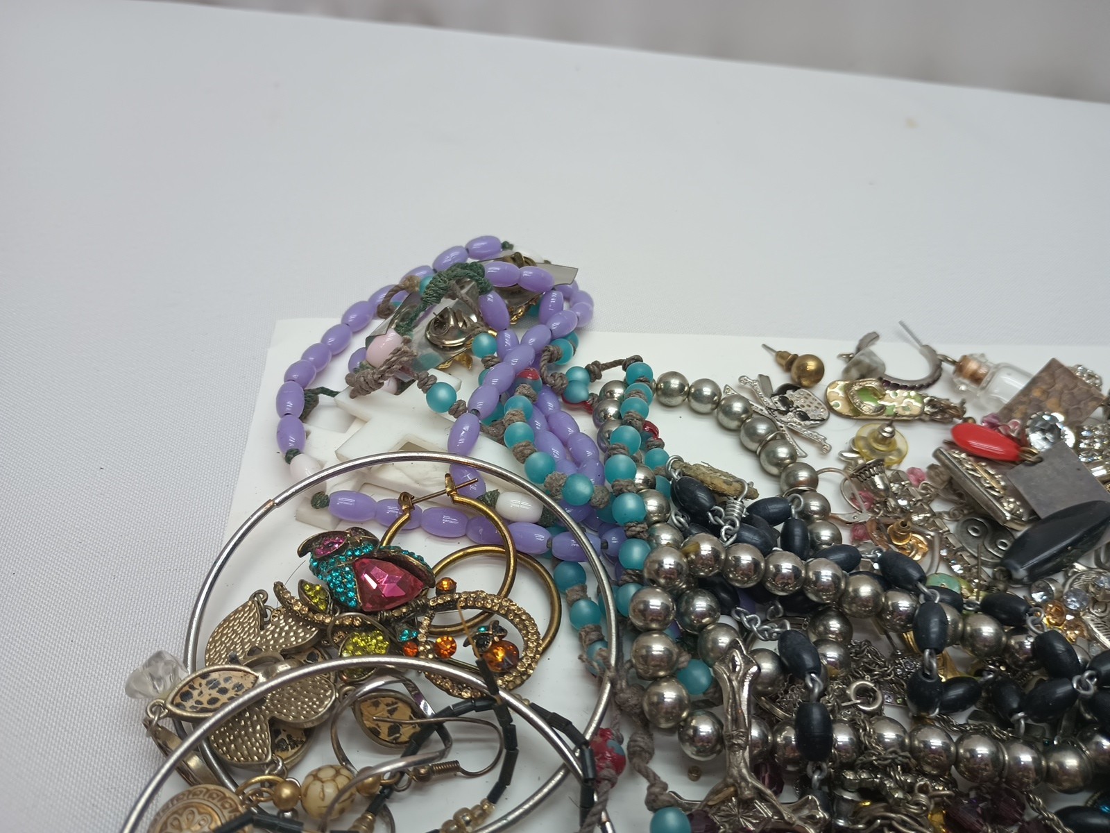 1 Lb REDESIGN/CRAFT FASHION/COSTUME JEWELRY LOT