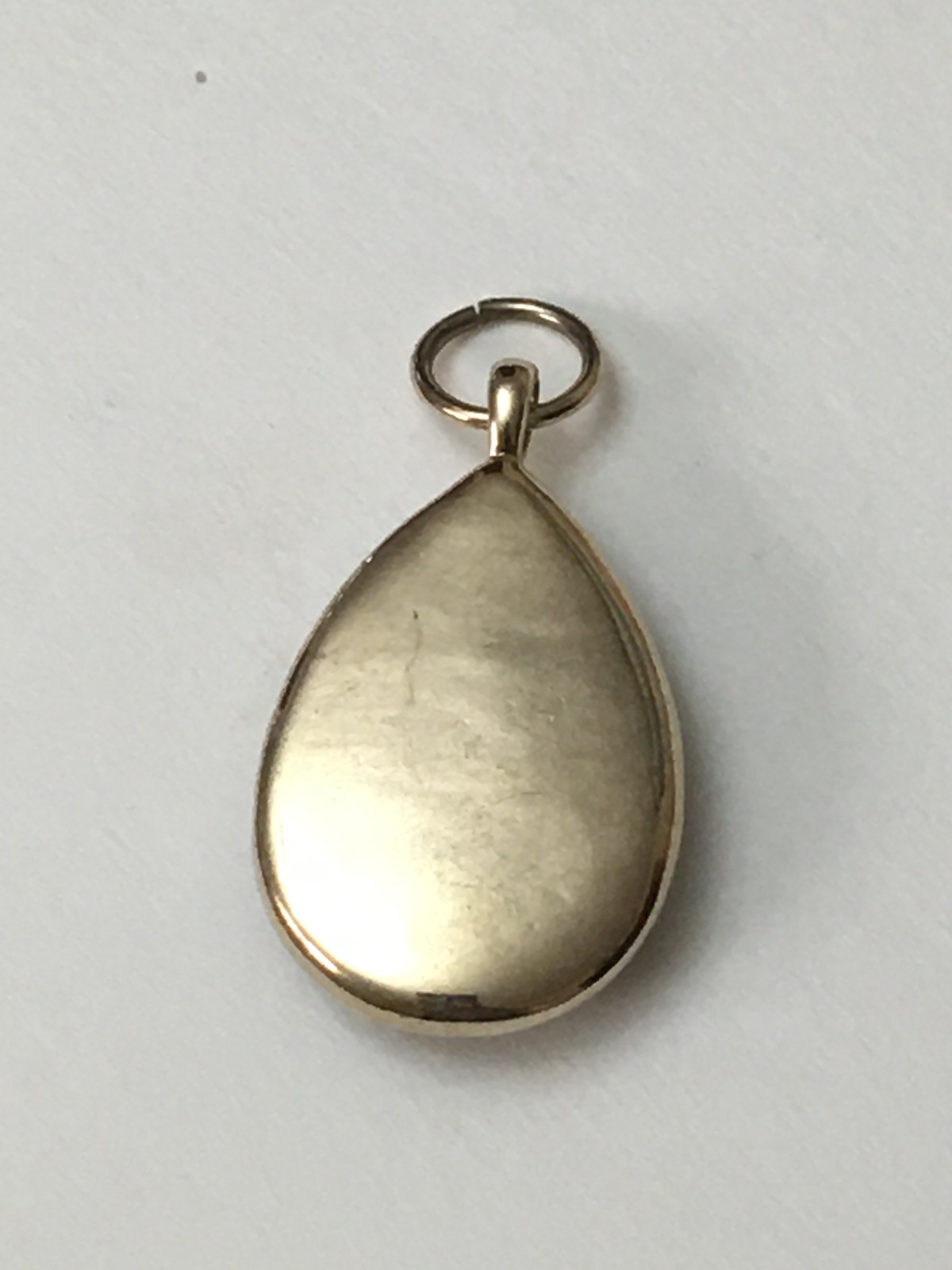 Tiger Eye Stone Pendant With Gold Tone