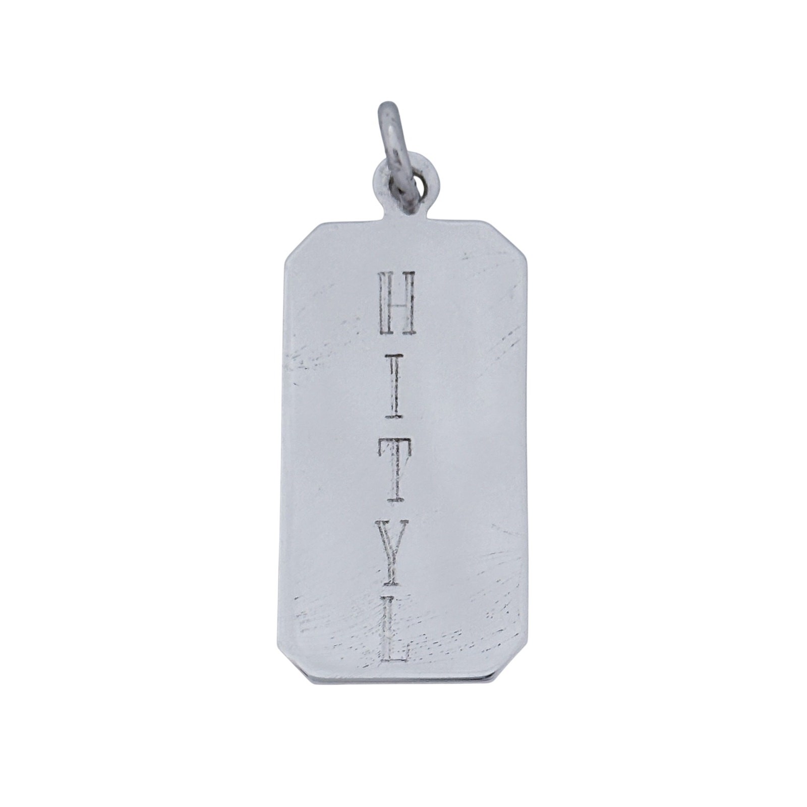 ID Pendant “HITYL” | Vintage Sterling Silver 925