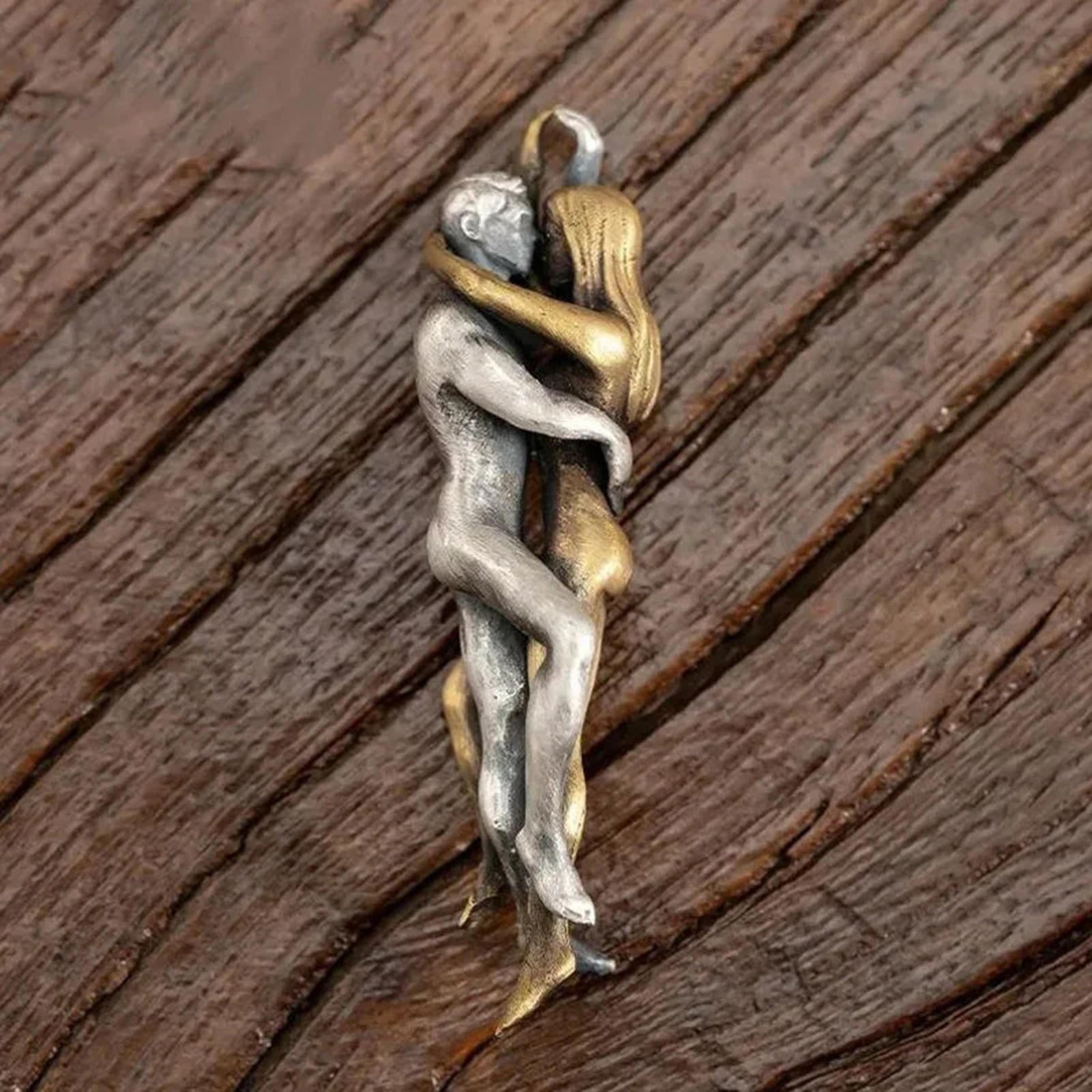 Couple Hug Necklace Lovers Hugging Pendant Gift Love Style Necklace Charm Gift