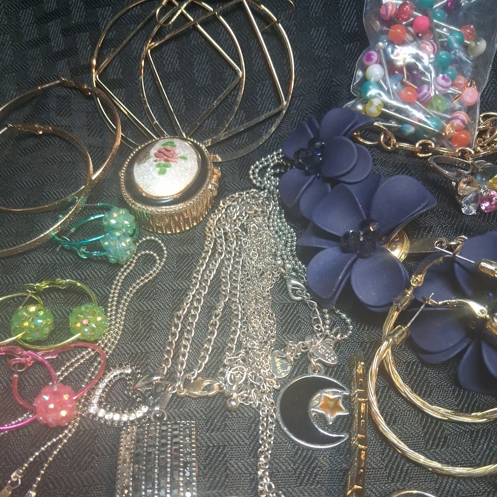 HUGE! Vintage to Now JUNK DRAWER LOT Estate Jewelry Unsearched Untested