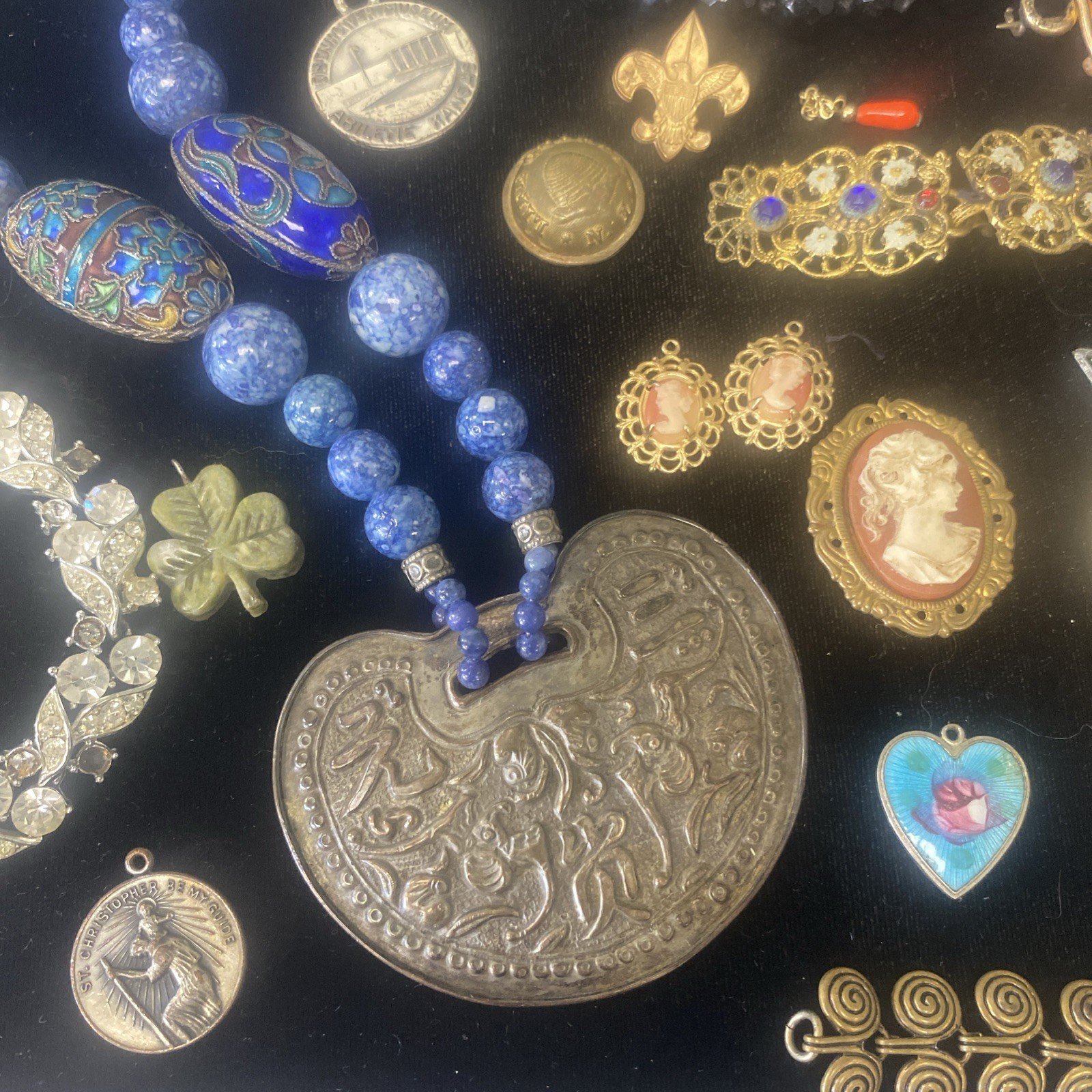 Antique Vintage Lot Of Jewelry Estate Sale Unsearched As Is #2