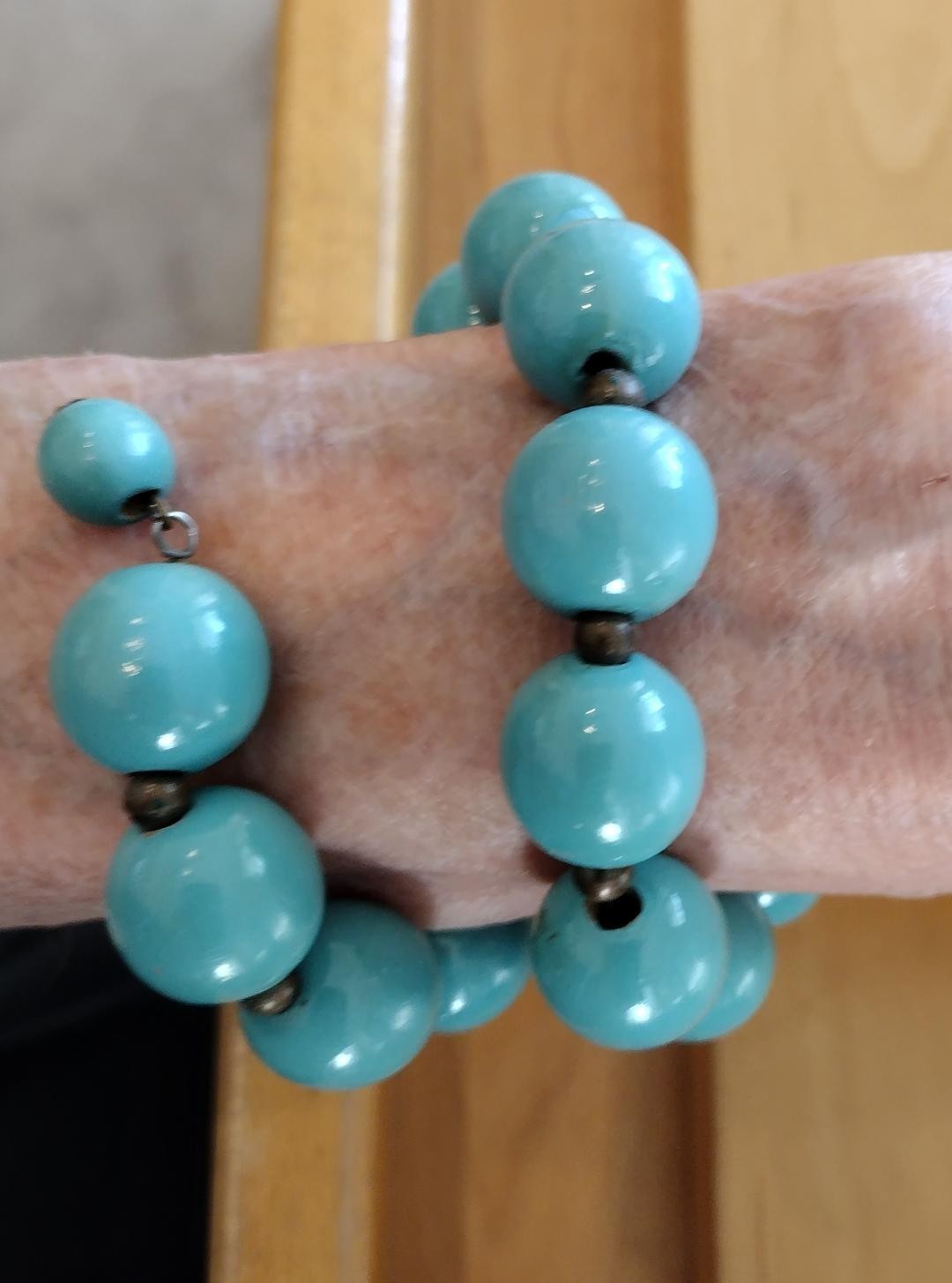 VINTAGE 1950,s TWIST and STRETCH BRACELET original owner Ships Free!