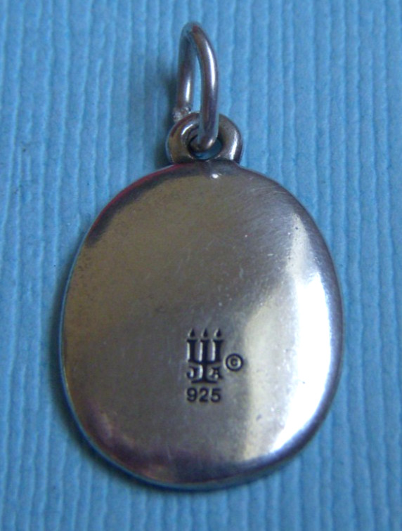Retired James Avery palm tree sterling charm