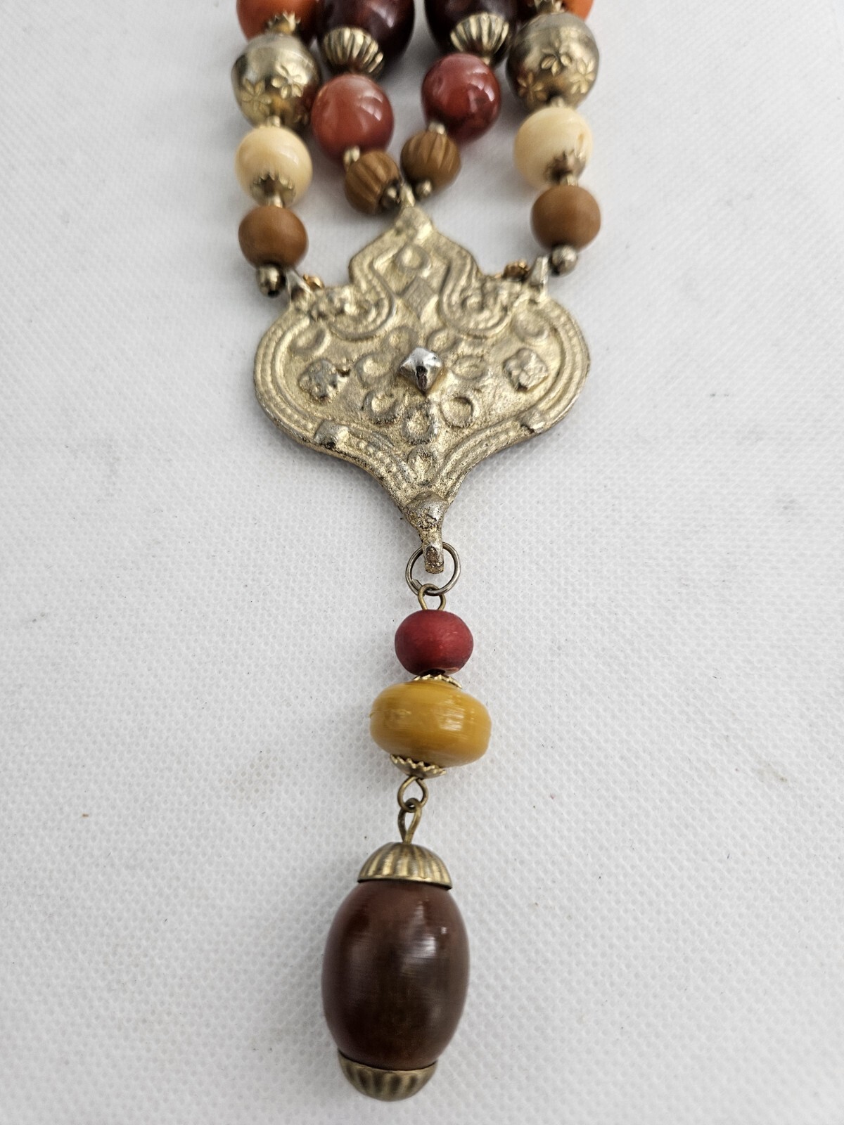 Vintage Moroccan Necklaces With Medallions