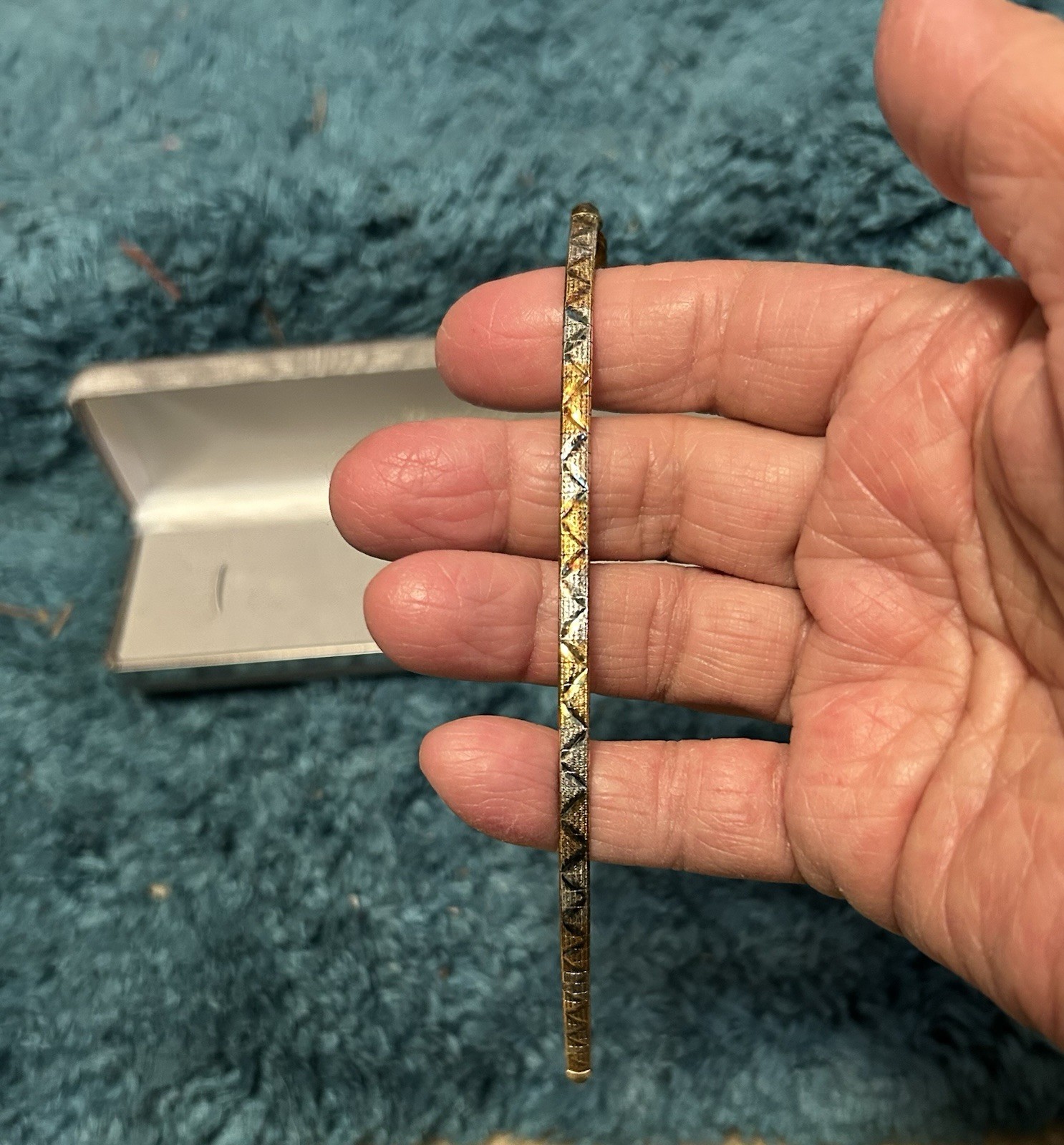 Vintage .925 Sterling Silver Bracelet made in Italy