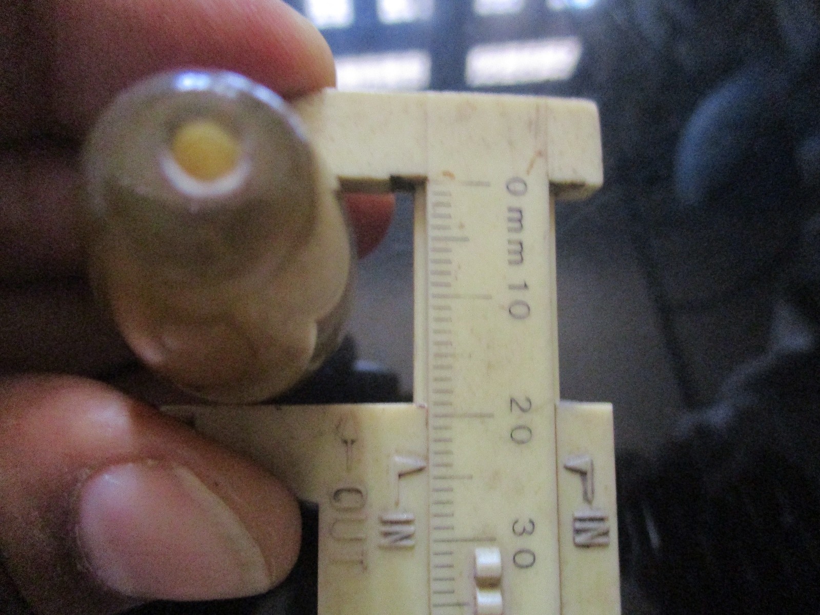 Sulamani Elongated Bead Agate Antique 56 * 20 mm, 29.28 Gms