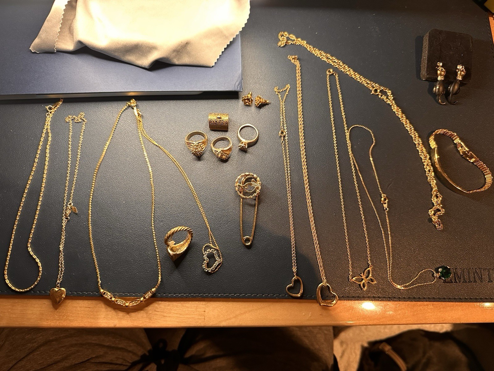 Gold Collection Multiple Items Ring Braceletsearrings And Much More G2U