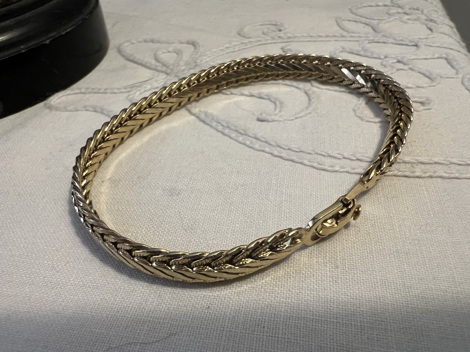Vintage Christian Dior Gold Tone Bracelet Beautiful