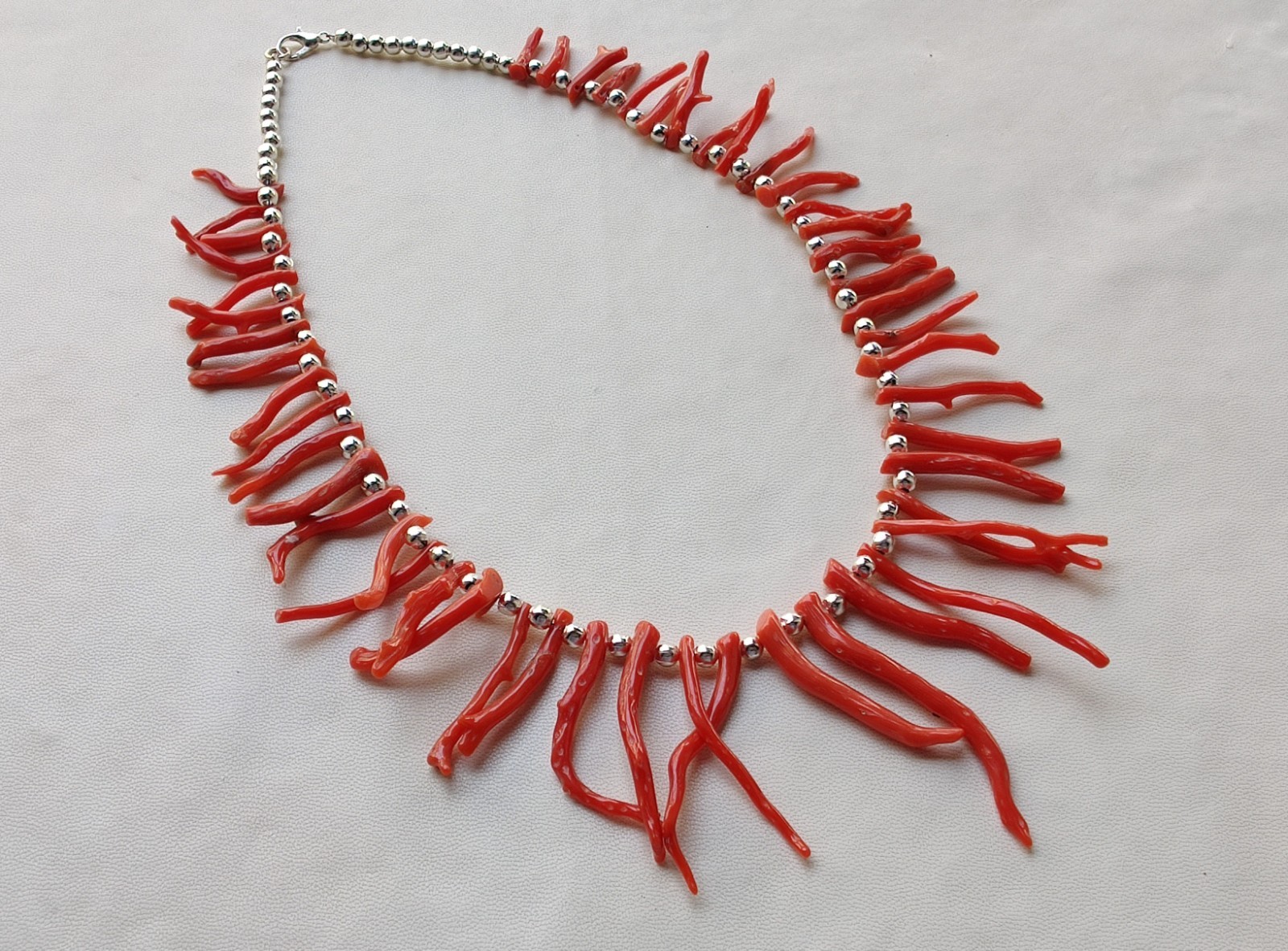 AA+ Quality 100% Natural Italian Red Coral Tube Beads: 16 Strand for Jewelry Mak