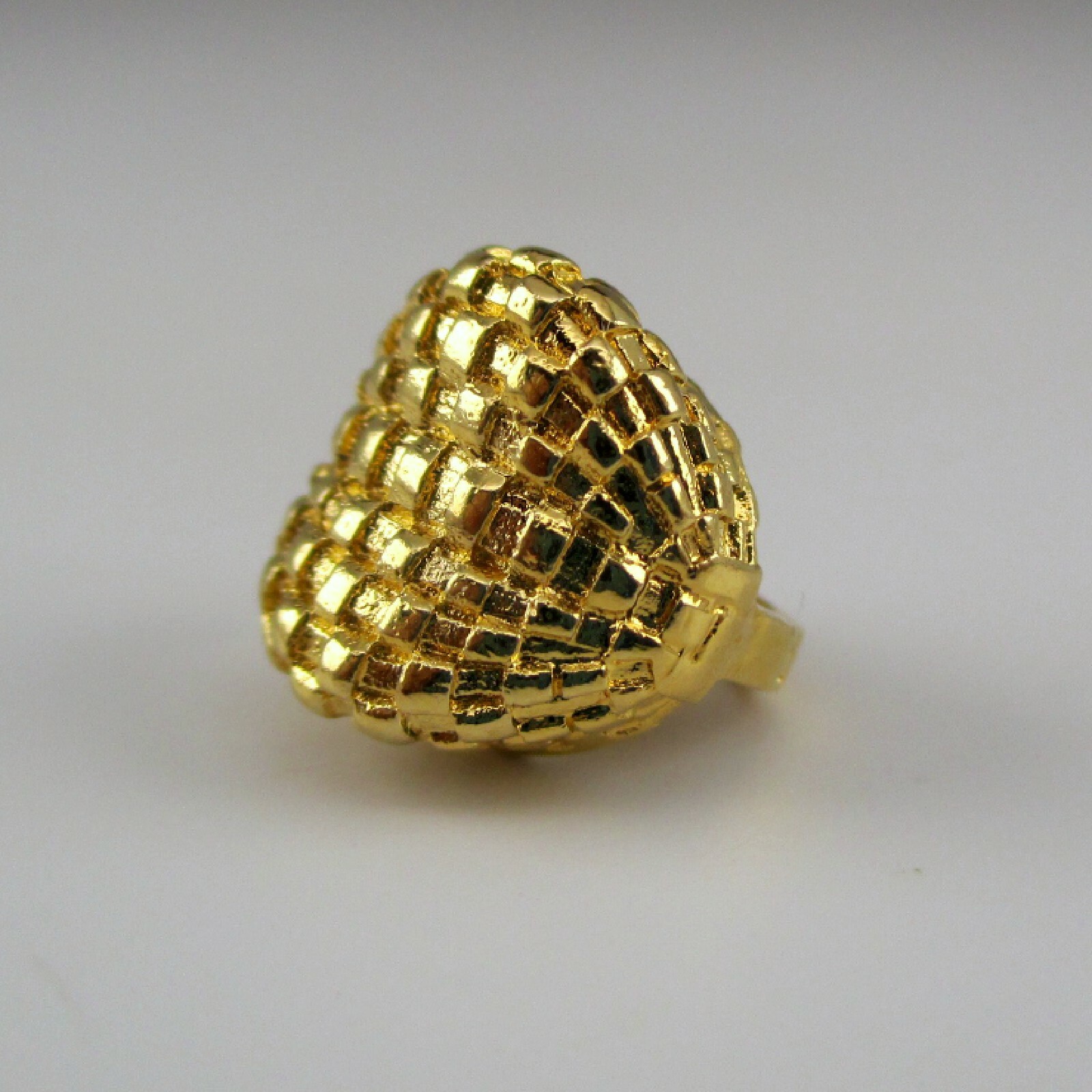 Gold Vermeil EGG BASKET Charm for Bracelet BROWN COUNTY Sterling Silver NEW Old