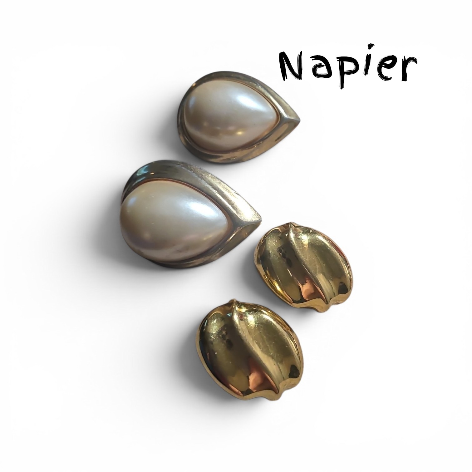 Vintage Napier Monet Avon Sarah Coventry Coro Clip Screwback Earring Lot