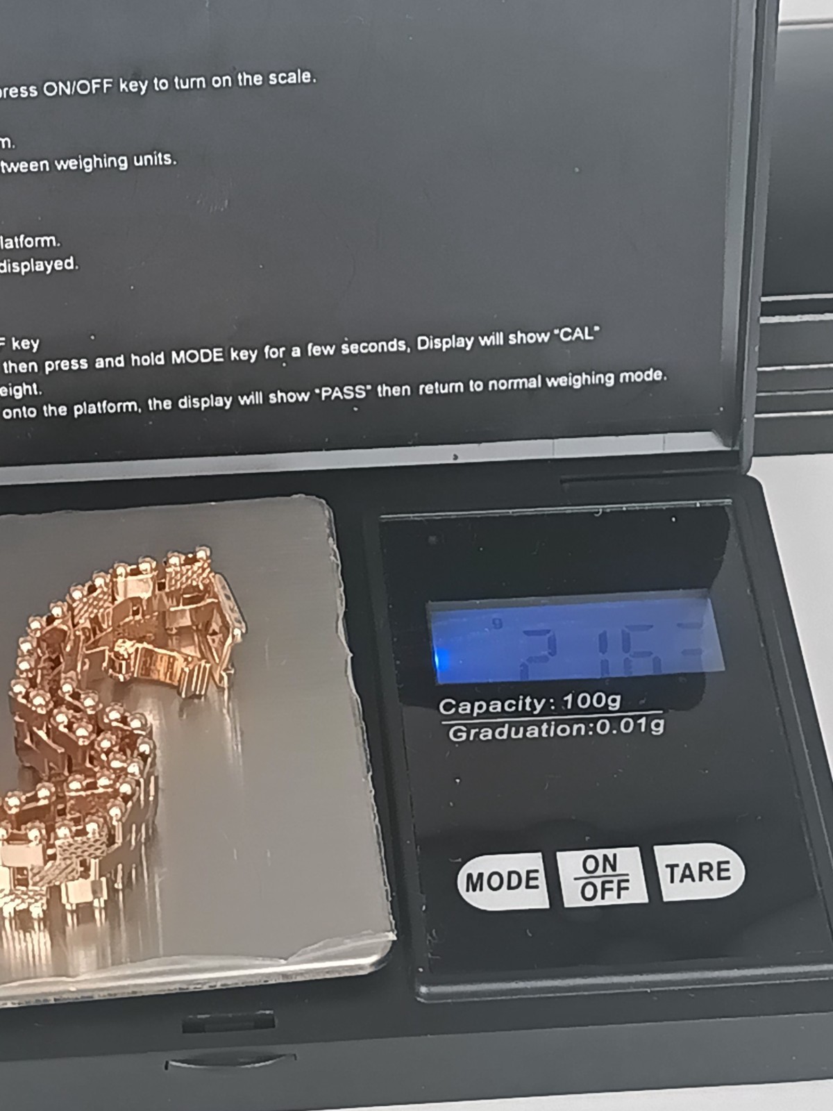 Vintage 1990-s Rolled Gold Bracelet- Hallmarked 585 RG!!