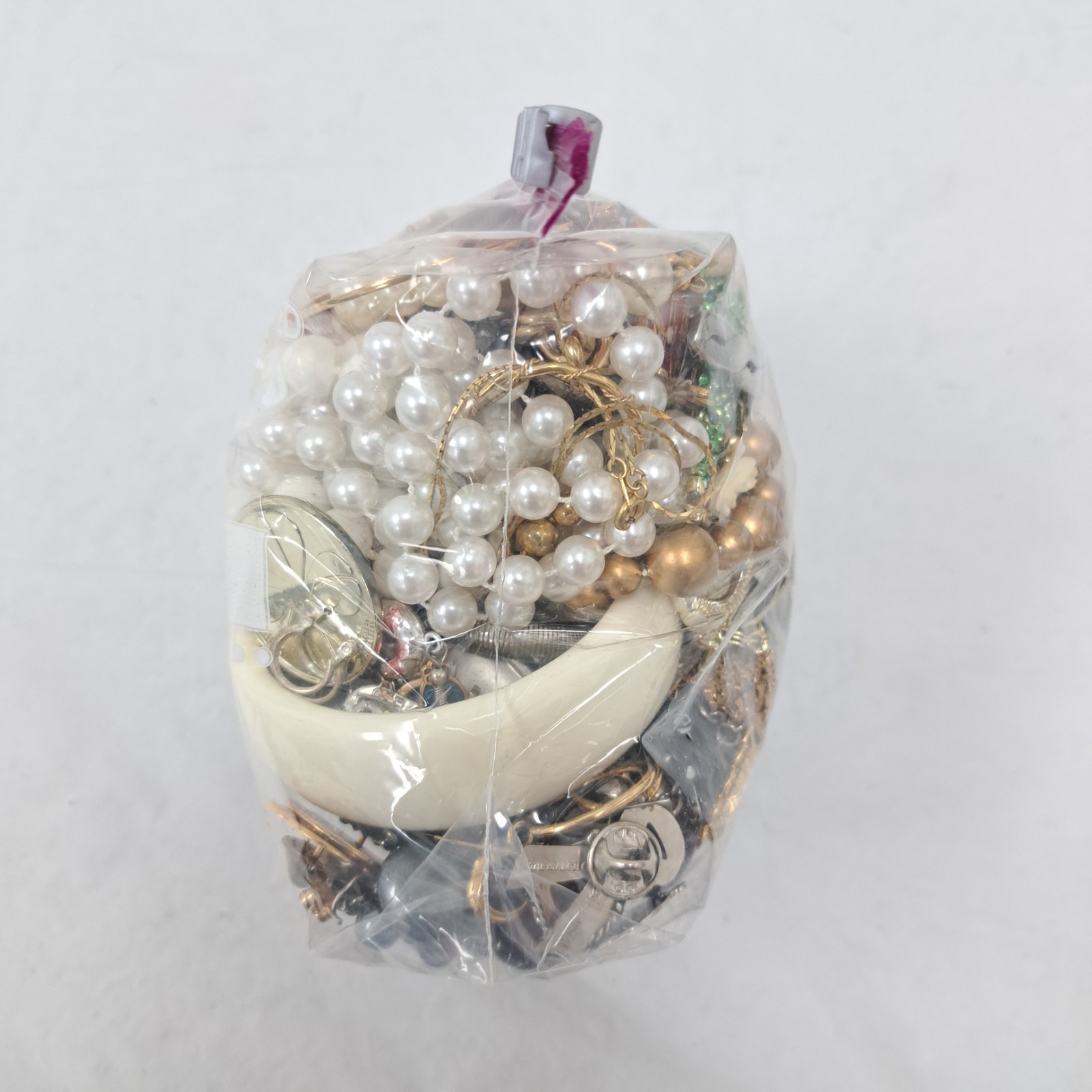 Bag Old Unsearched Jewelry Lot Vintage Estate Find Junk Drawer