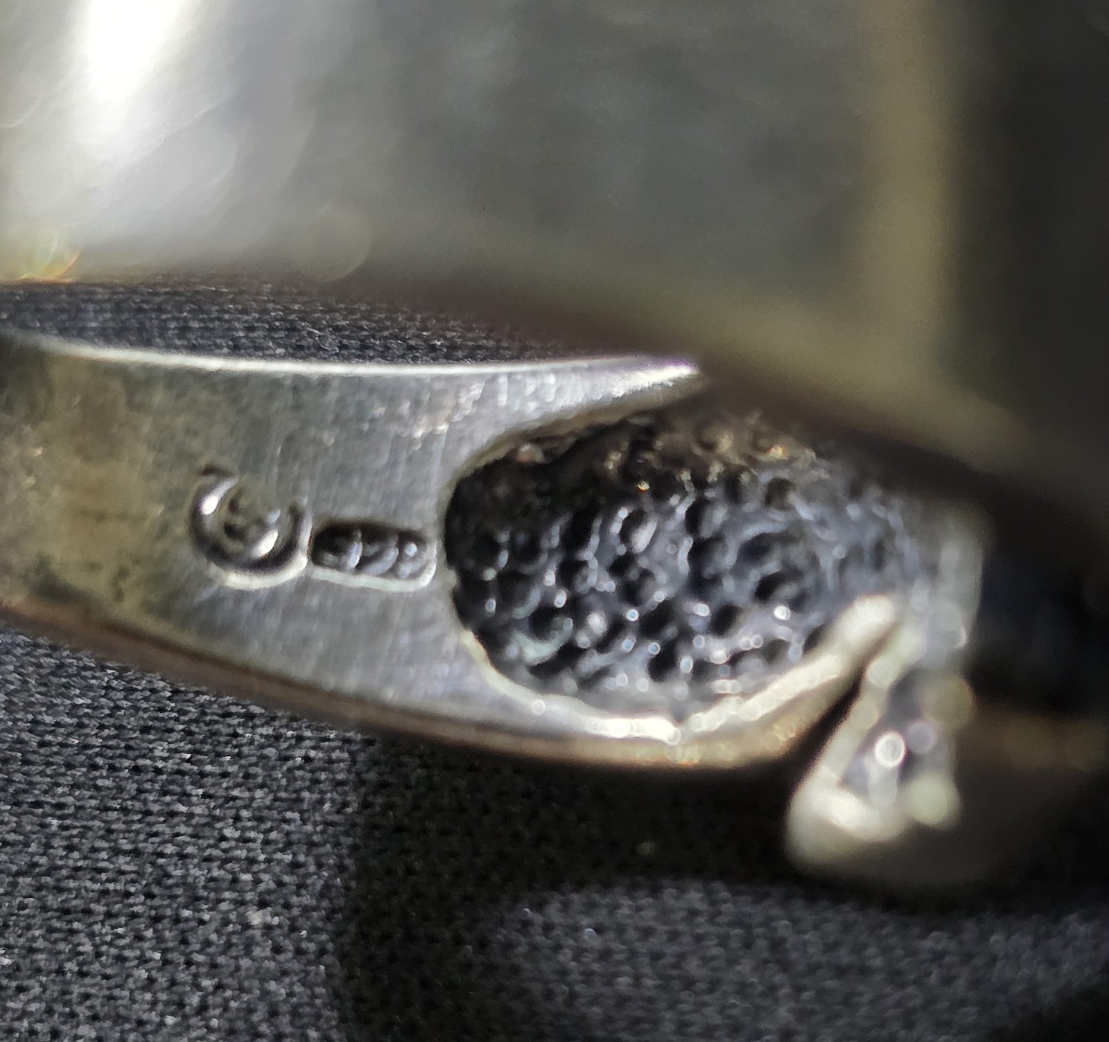 Vintage Shube Silver Maltese/Iron Cross Ring (925, Signed, 9.38g)