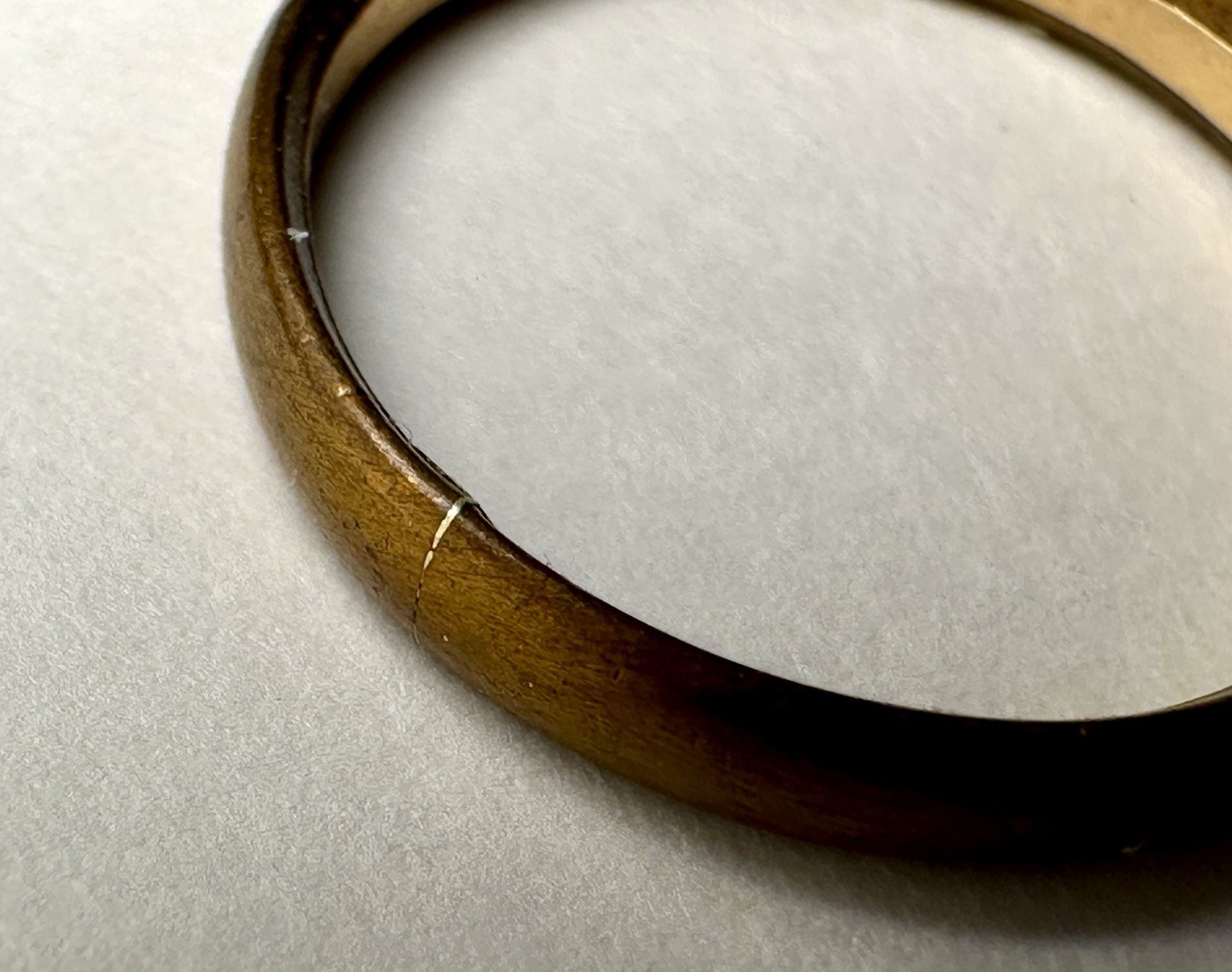 2 Vintage Gold Shell Rings, Unknown Sizes & No Stone