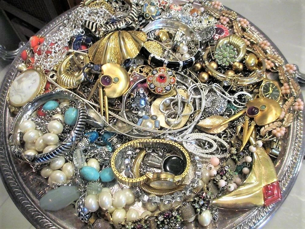 1 LB Mystery LOT NEW Mixed Jewelry Ethnic Vintage NO JUNK ALL WEARABLE Bulk LOT