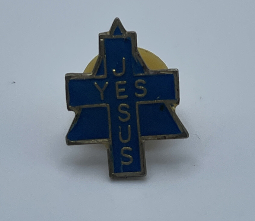 YES JESUS Hat Pin Lapel