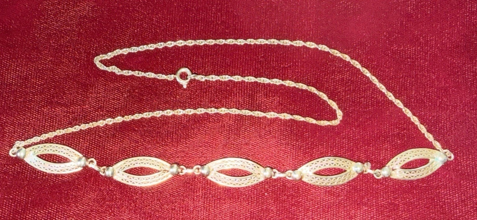 12 Kt GF 18” Necklace Gold Filled Signed LEE