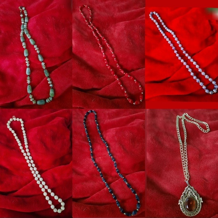 vintage costume jewelry large lot all wearable