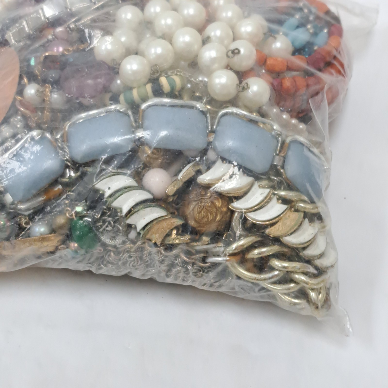 Bag Old Unsearched Jewelry Lot Vintage Estate Find Junk Drawer