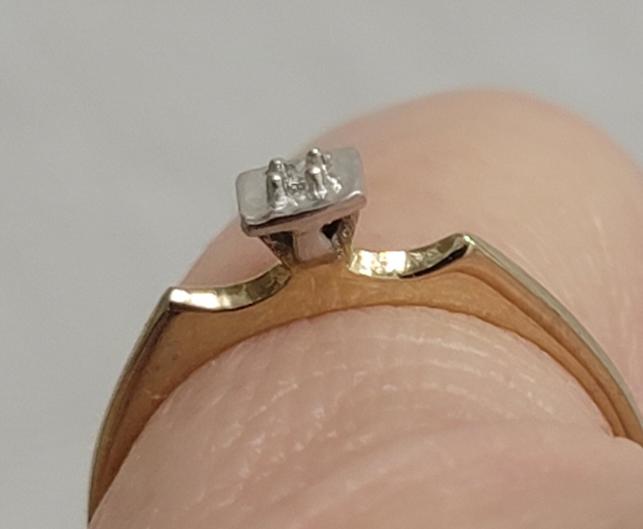5 Vintage Brass Wedding Rings Salesman Samples No Stones Size 5.5 To 6.5