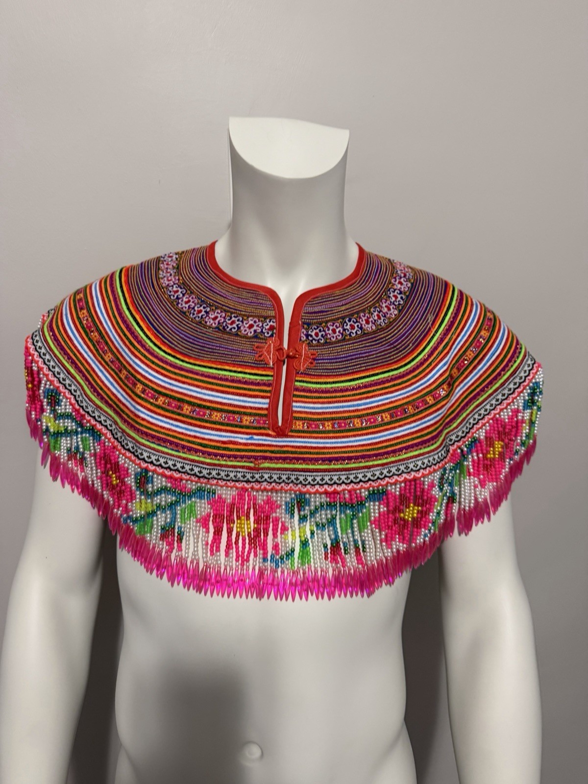Collar Hmong vintage, collar tradicional Hmong