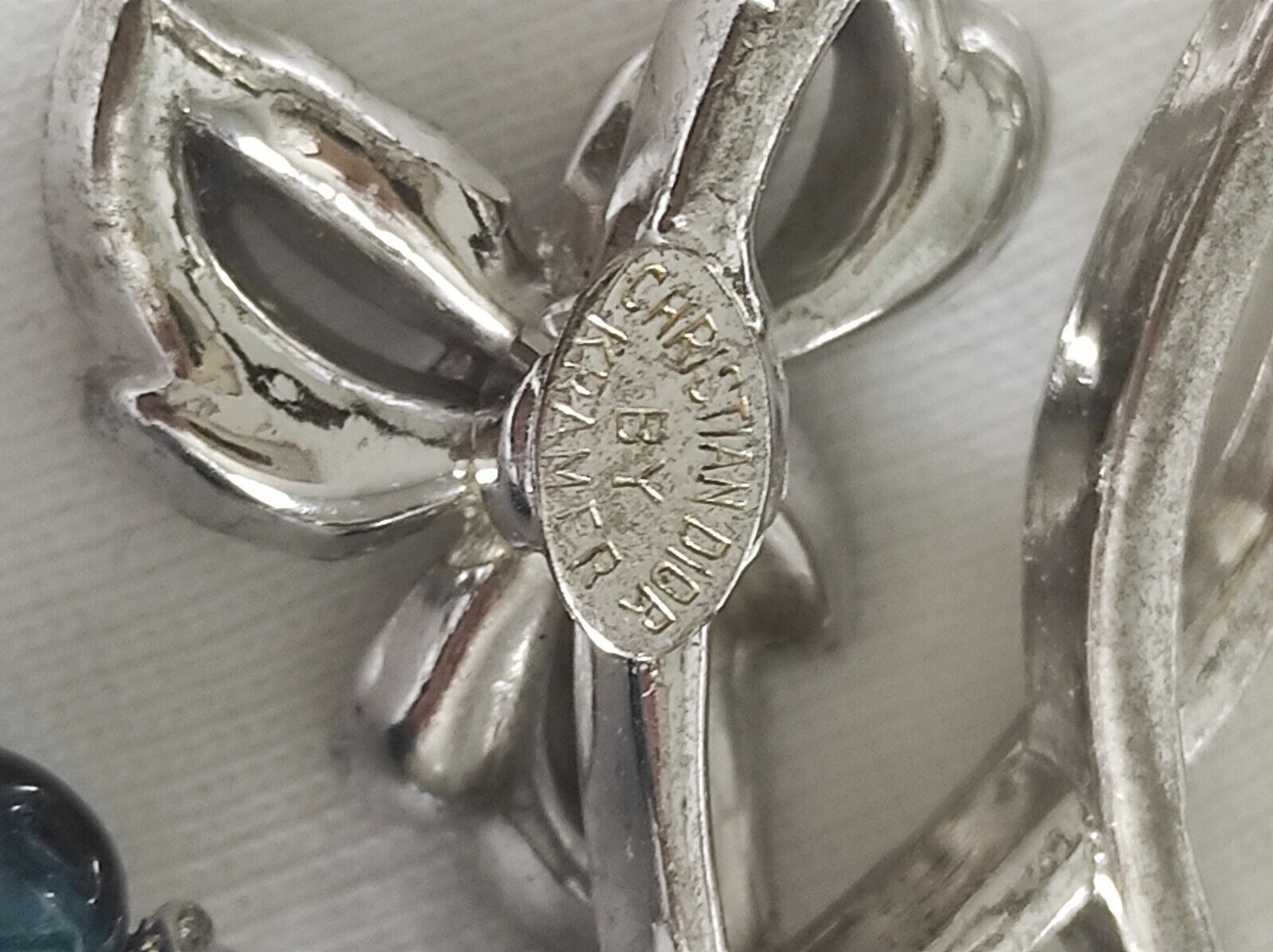 Cristian Dior by Kramer Brooch 1950s Vintage Collectible