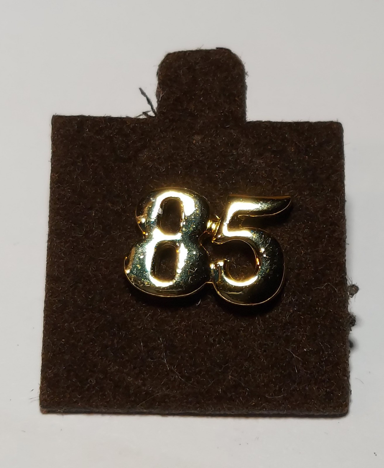 Lot Of 12 Vintage #85 Pins Gold Tone 1/2″ Unused