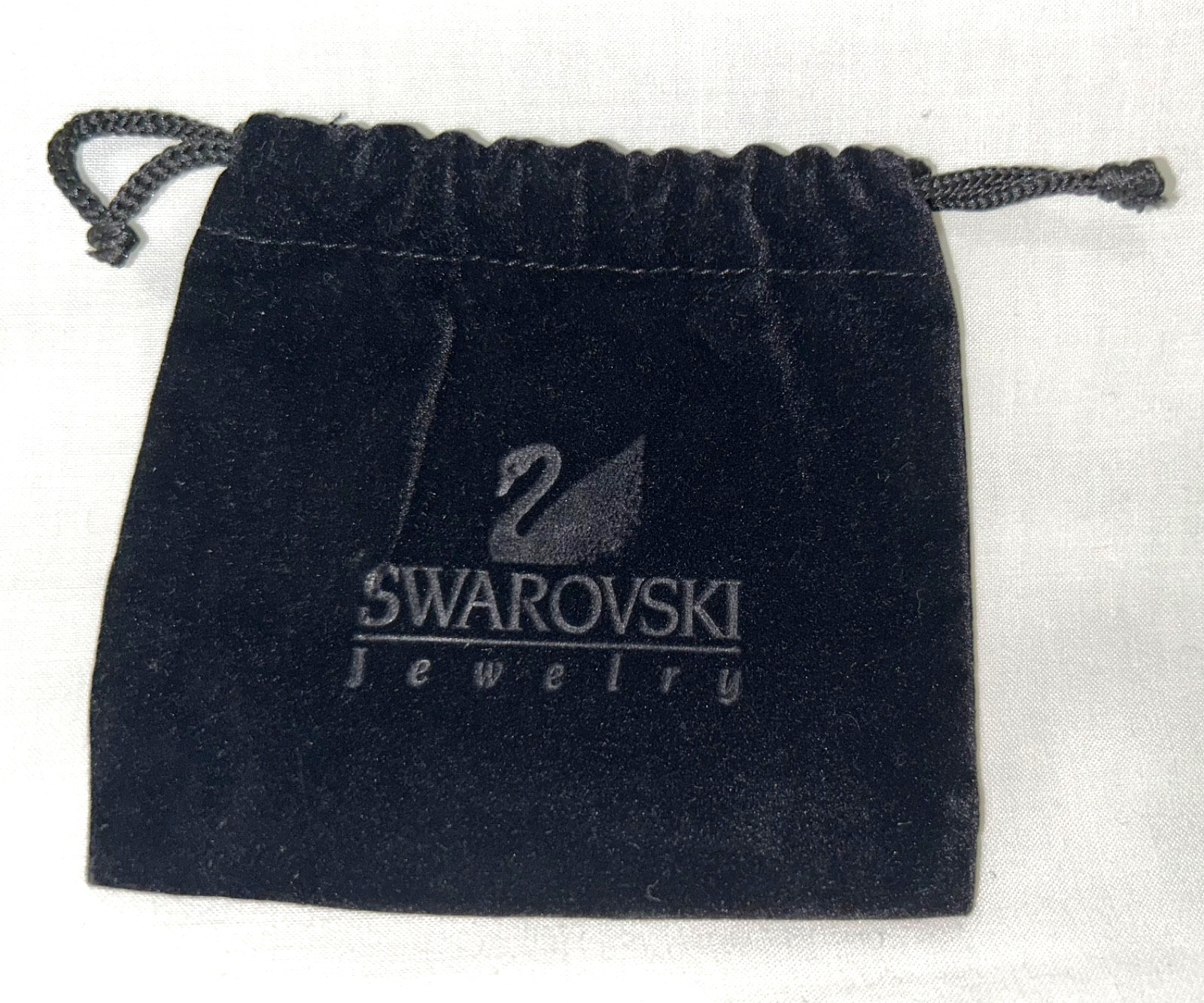 VTG SWAROVSKI Jeweler’s Collection Gold-Plated EARRINGS SWAN+SIGNATURE+COPYRIGHT