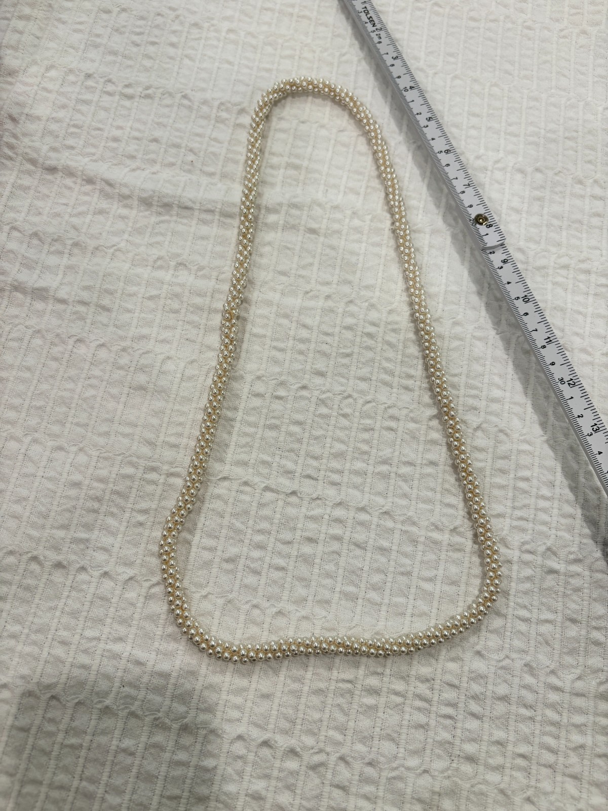 Vtg Faux Pearl Choker Necklace Petite Understated Elegance – see pictures