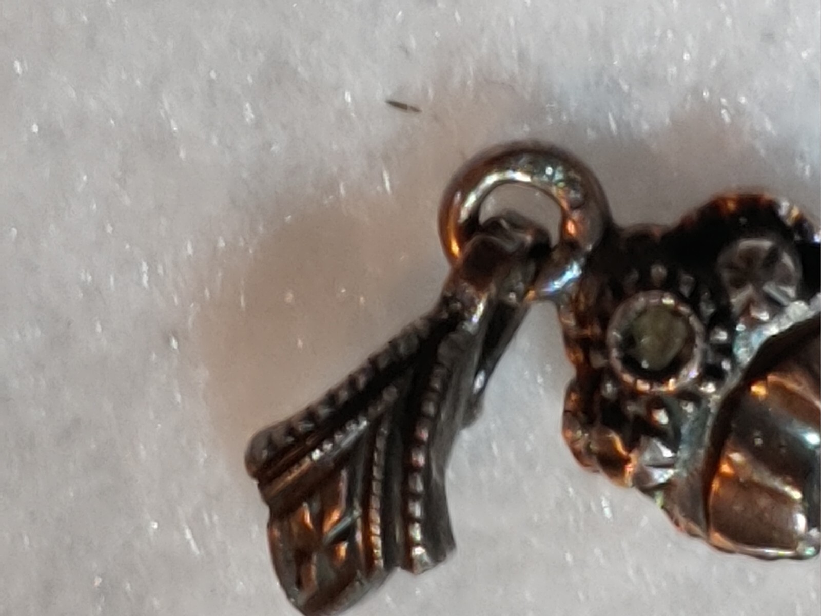 VTG RARE – CROSS PENDANT – Solid 10K GOLD & DIAMONDS – SIGNED – SEE PICTURES