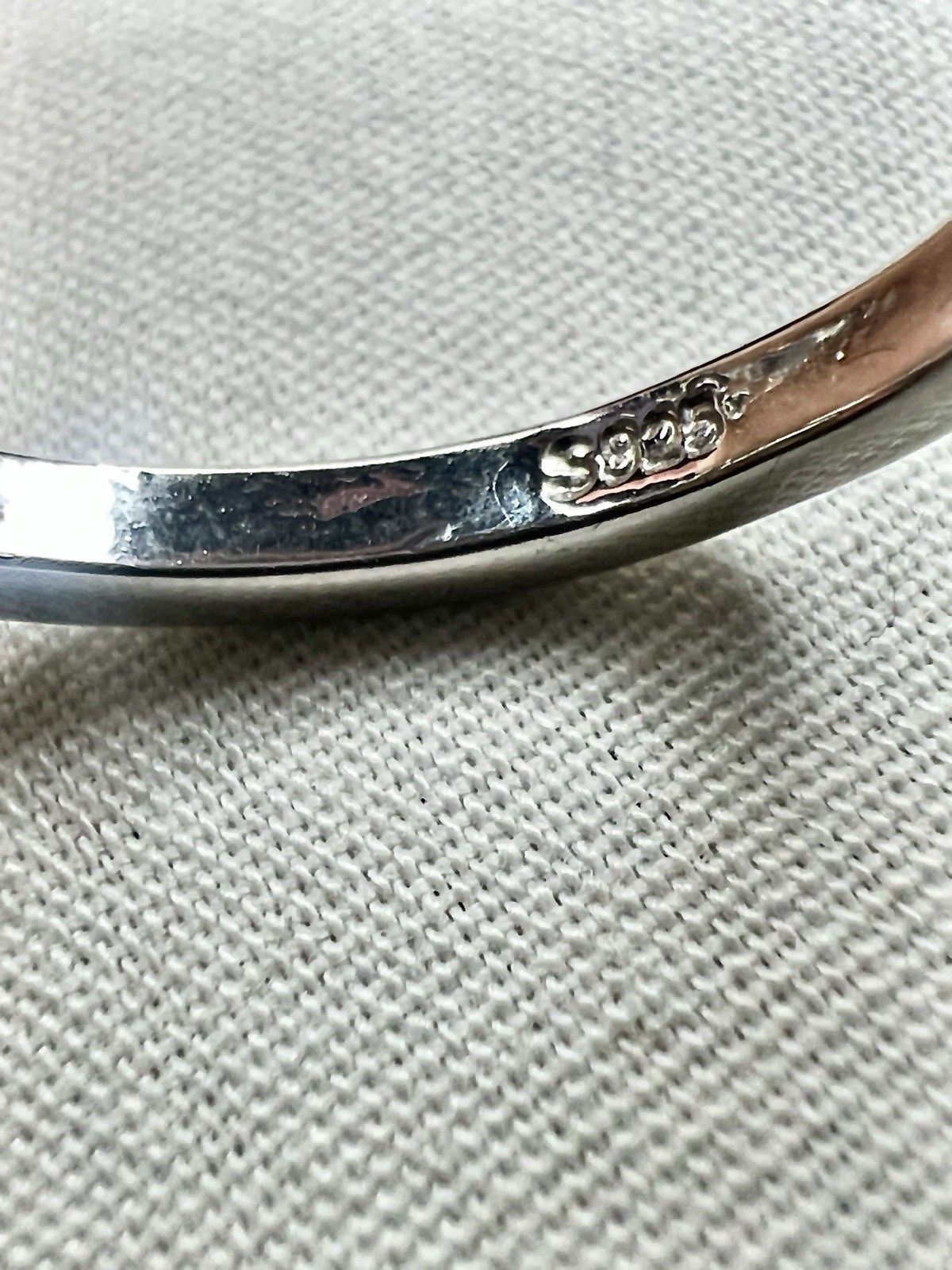 Morganite 925 With White Topaz Accents