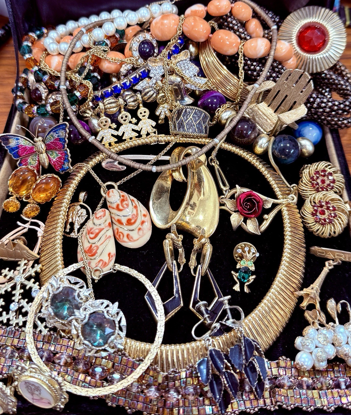 Vintage Estate Costume Jewelry Lot! TRIFARI, NAPIER and more!