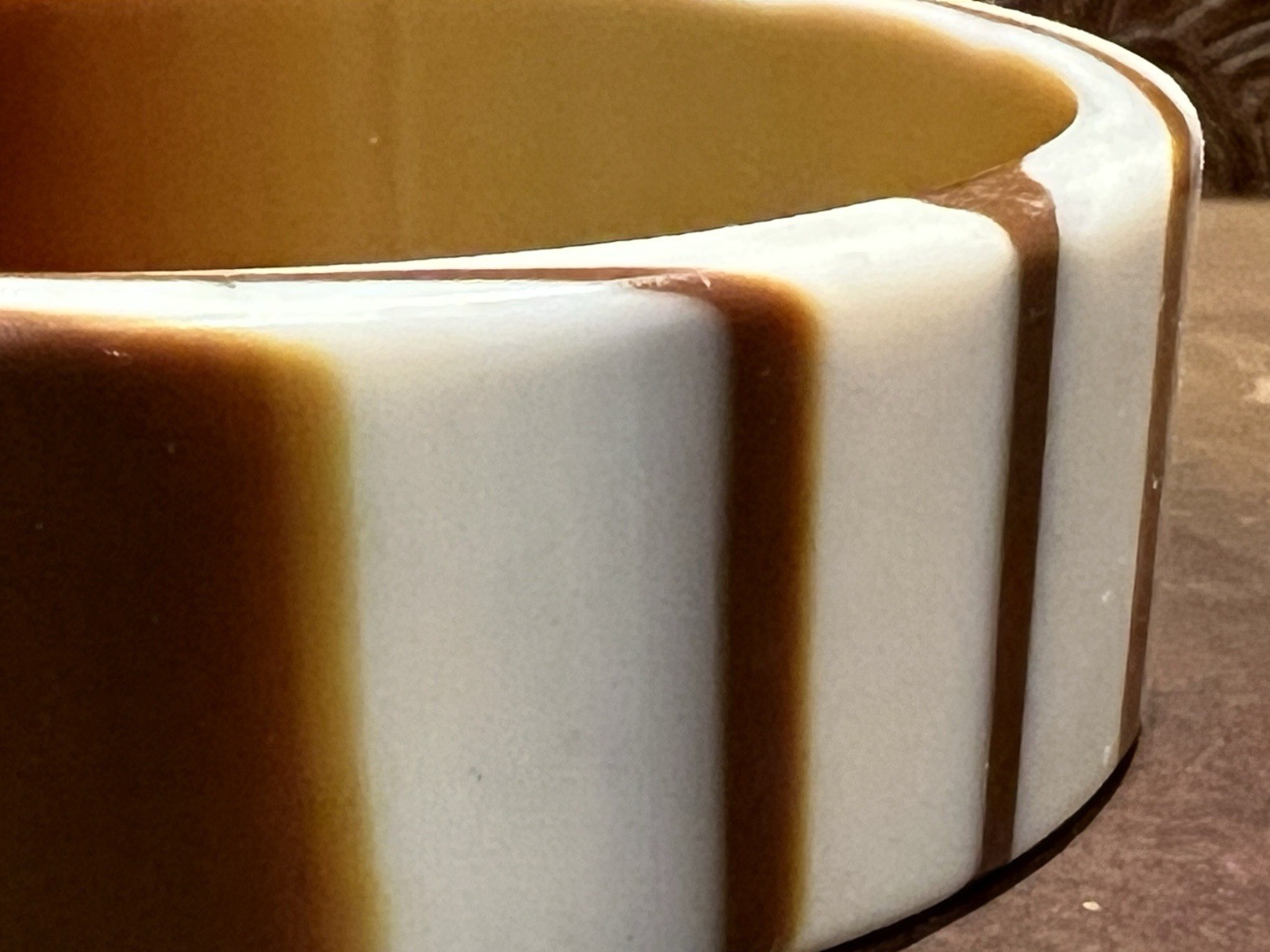 Vintage Lea Stein Style Celluloid Acetate Bangle Bracelet