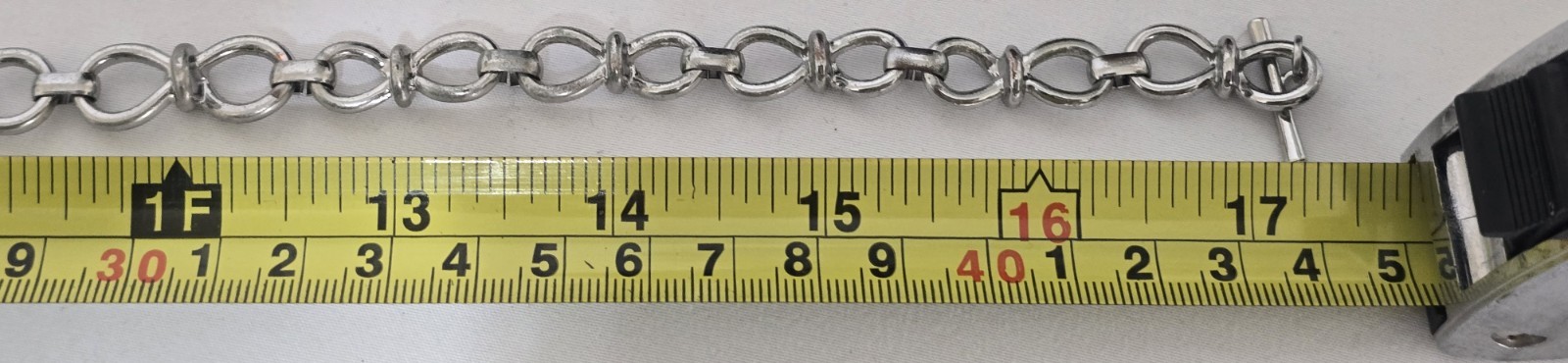 EXPRESS, Silver Tone Link Chain Choker Necklace