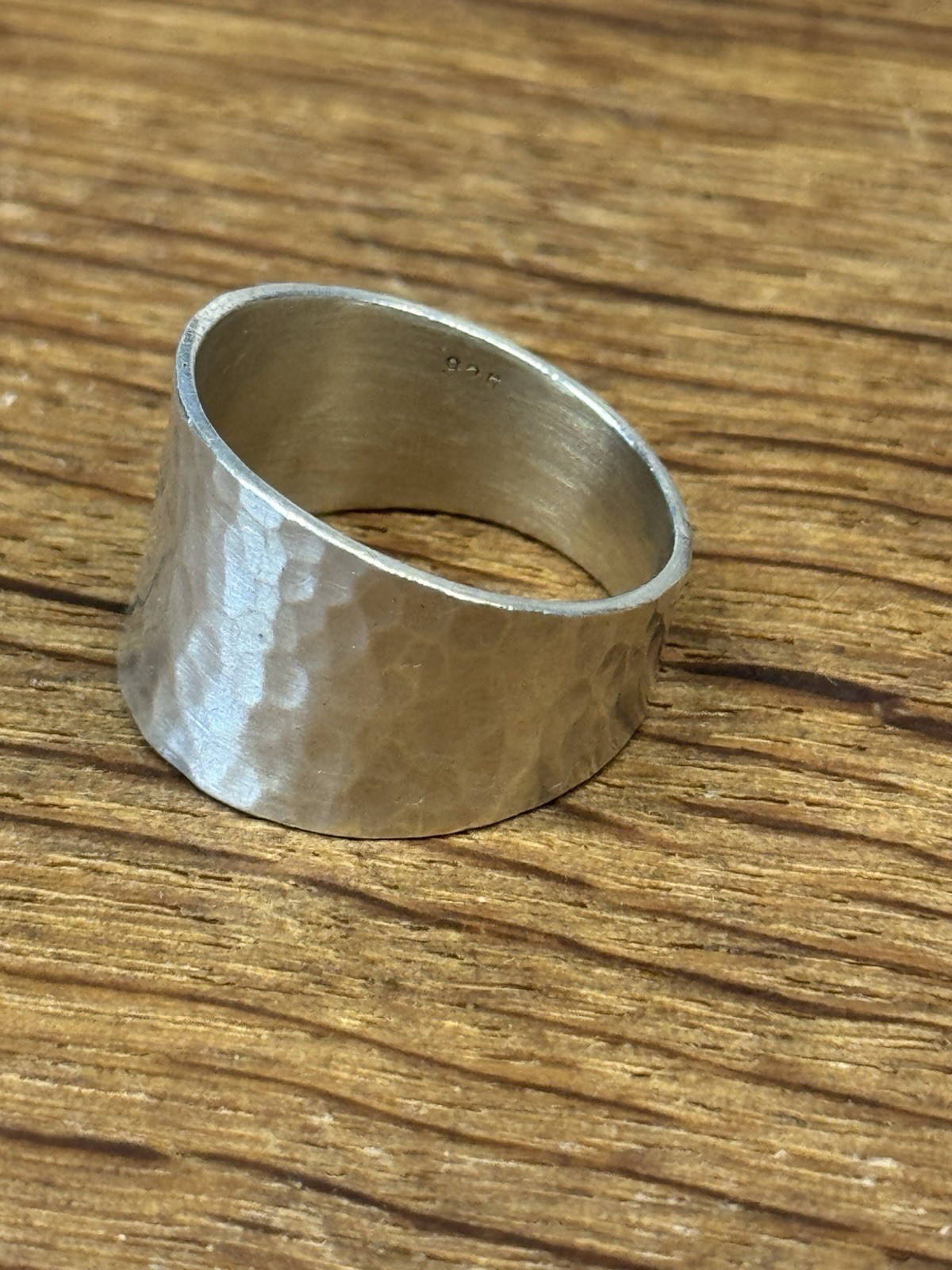 artisan ring 925 Sterling silver hand-crafted