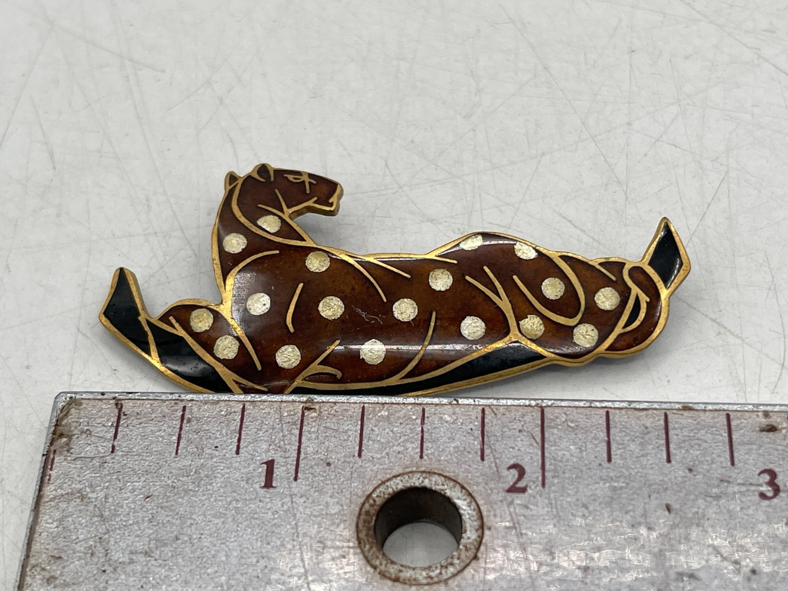 Vintage LEOPARD Brooch See Pictures
