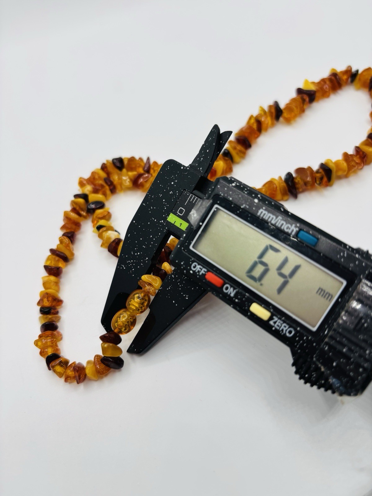 Vintage Baltic Amber Nugget Bead Necklace 22” – 19 Grams