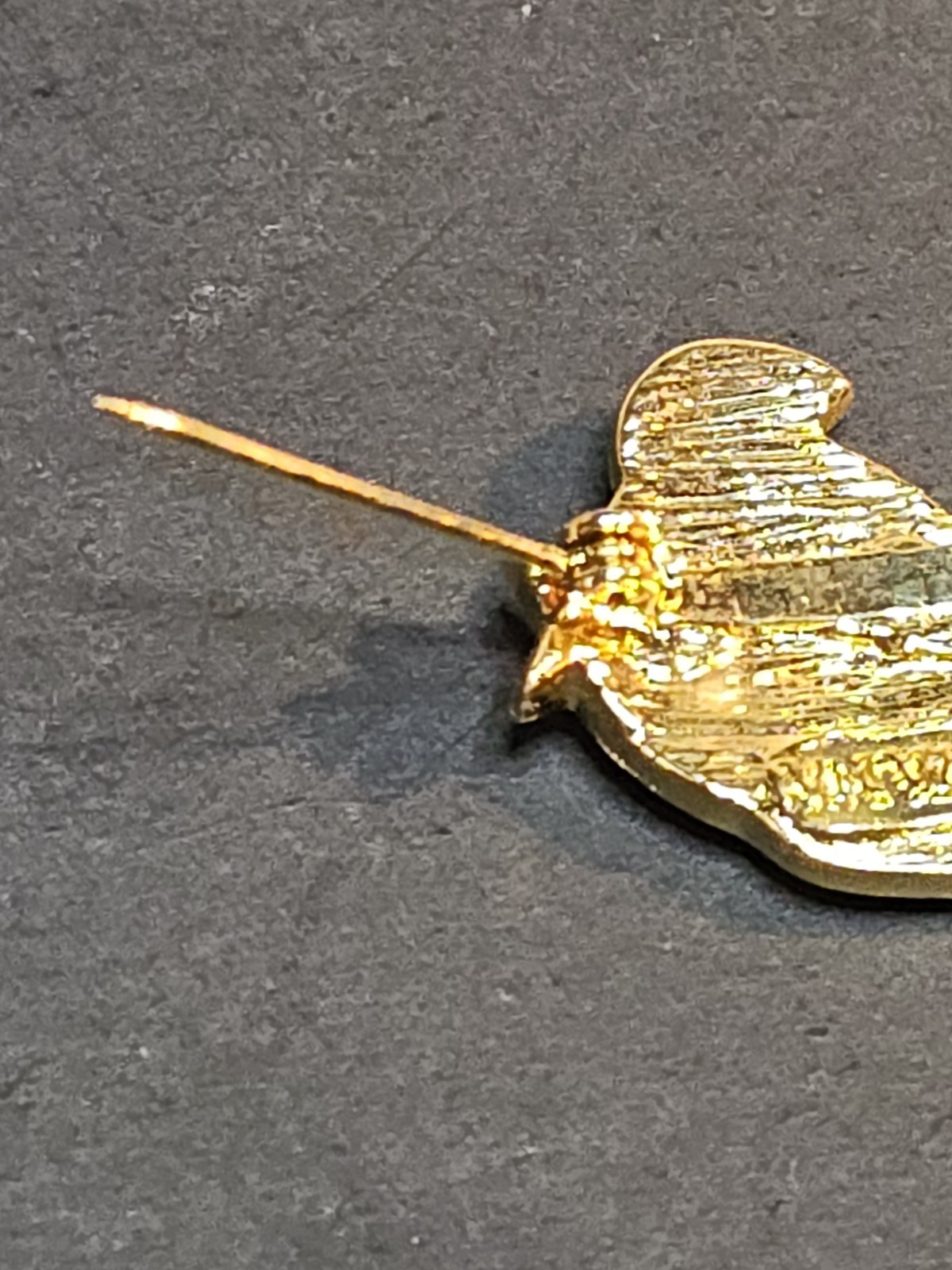 Vintage Ivana Trump Enamel Fish Brooch 1980’s Cloisonne’ Look Teal Purple