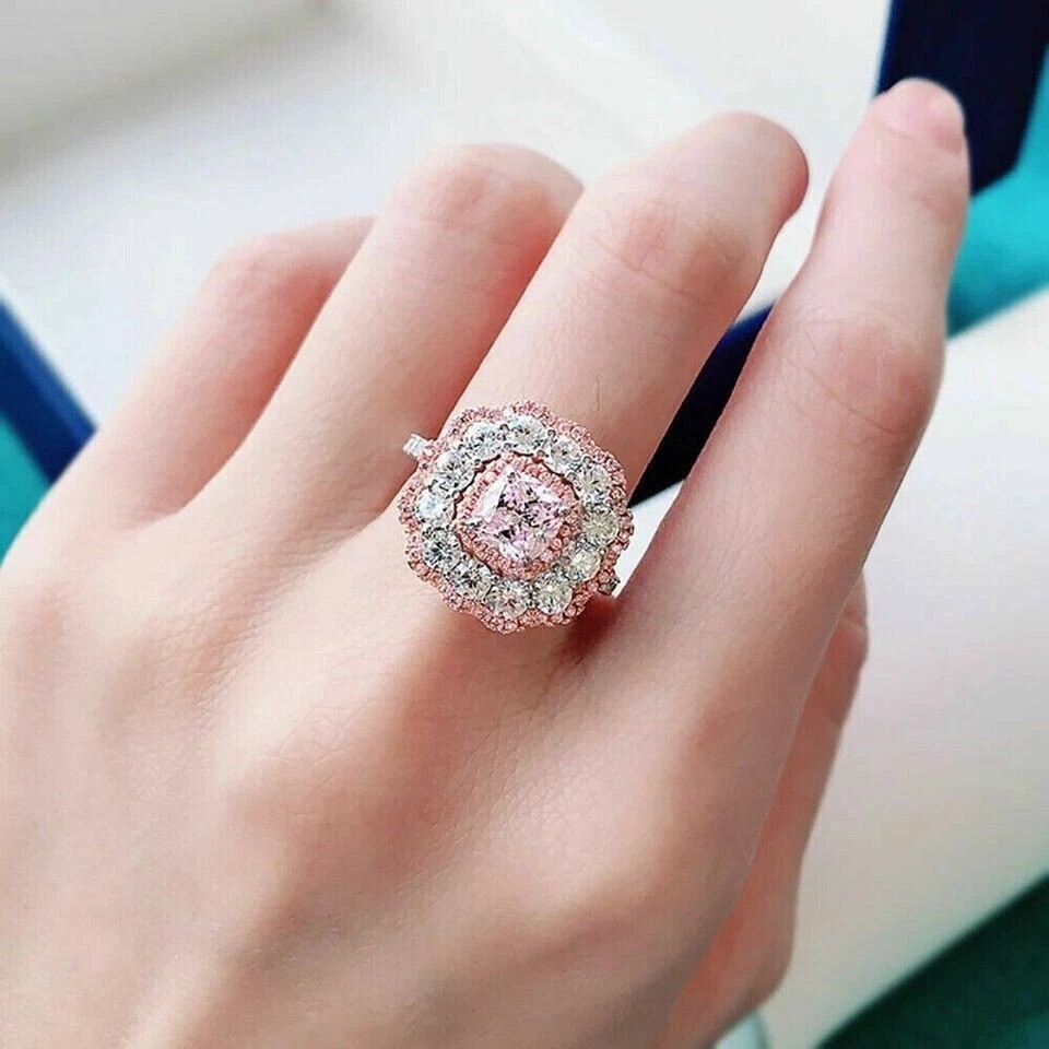 2.50Ct Art Deco Style Lab Created Topaz & Diamond Wedding 14K White Gold FN Ring